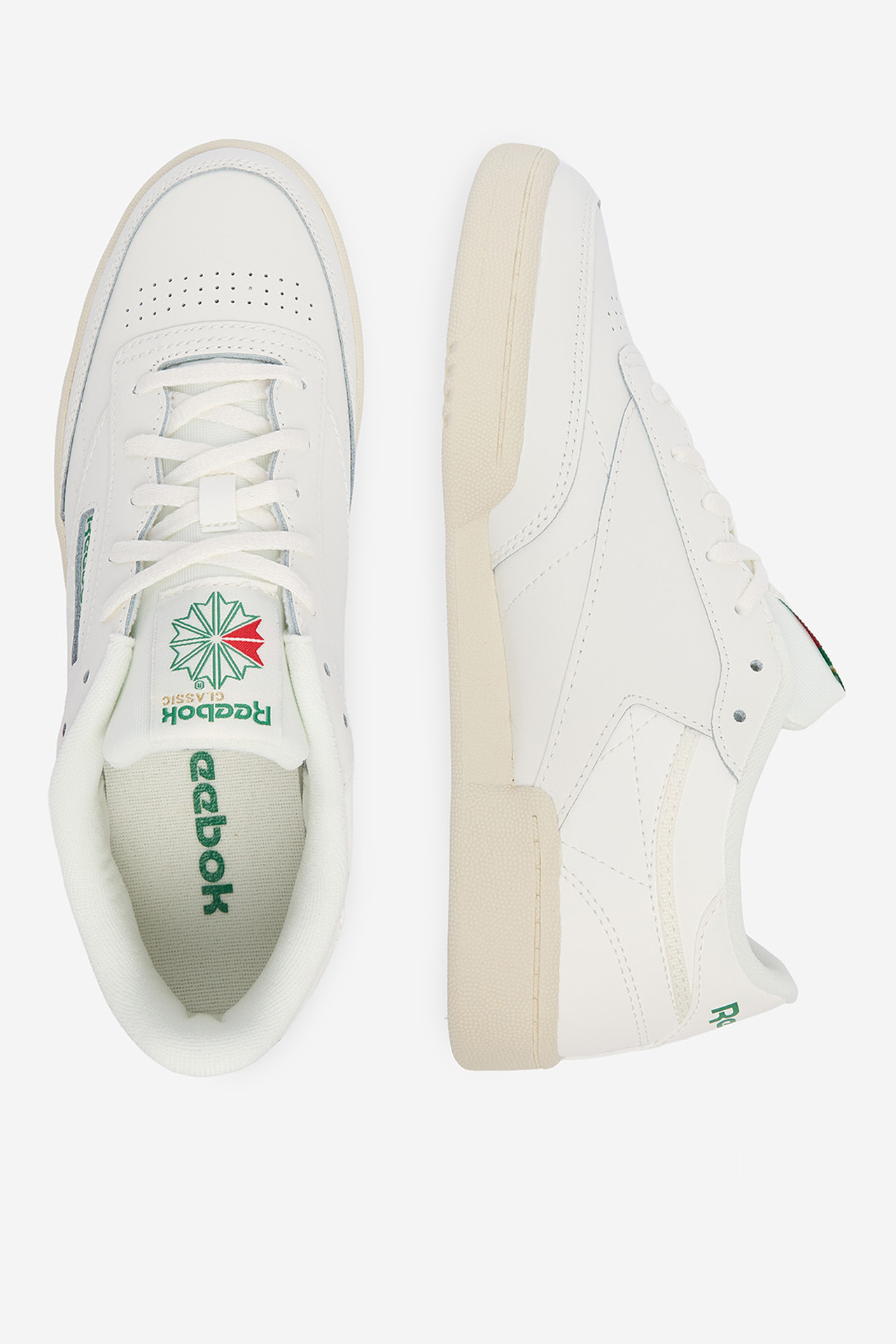 Кеды детские Reebok CLUB C 100046747 36 кремовые фото5