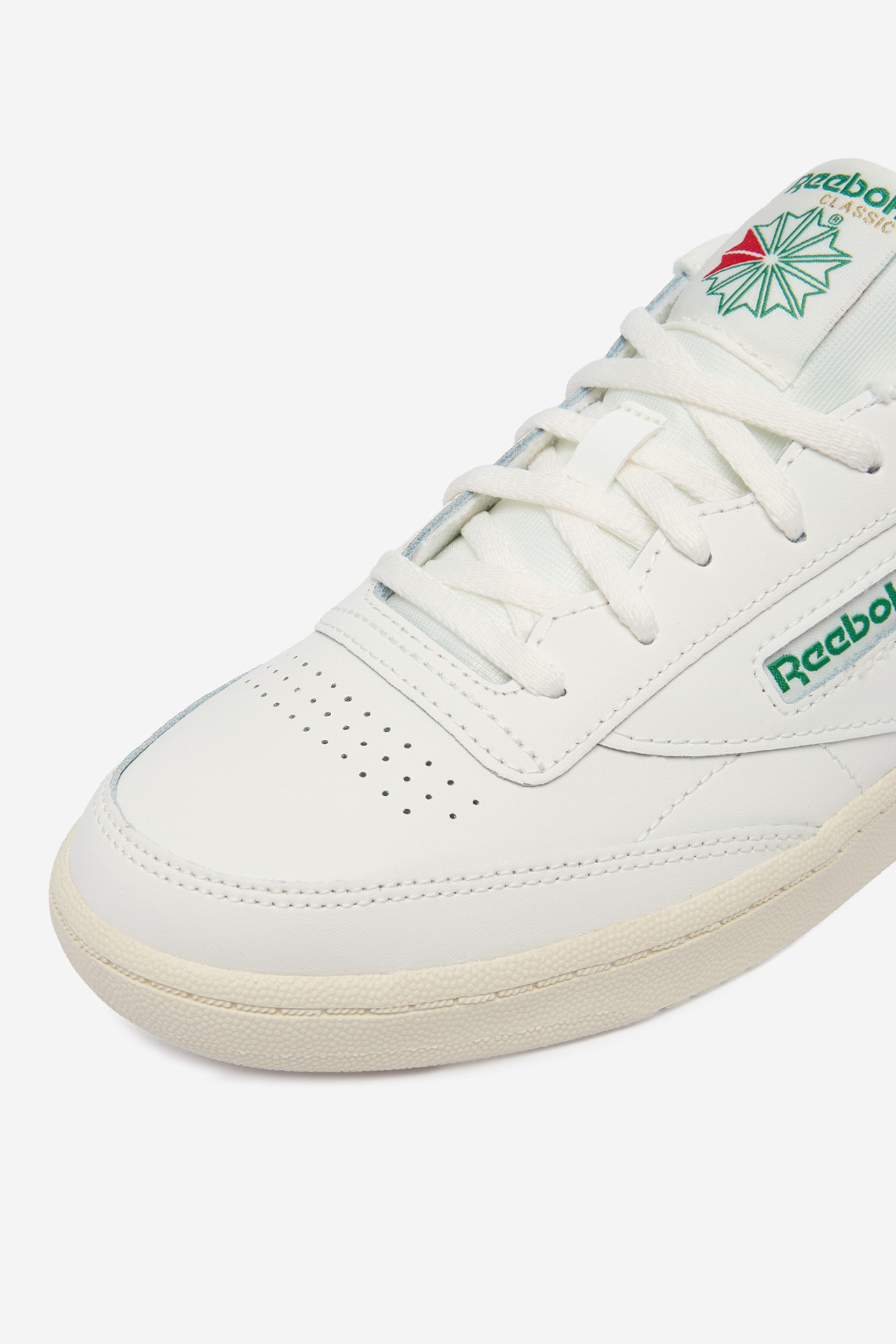 Кеды детские Reebok CLUB C 100046747 39 кремовые фото8