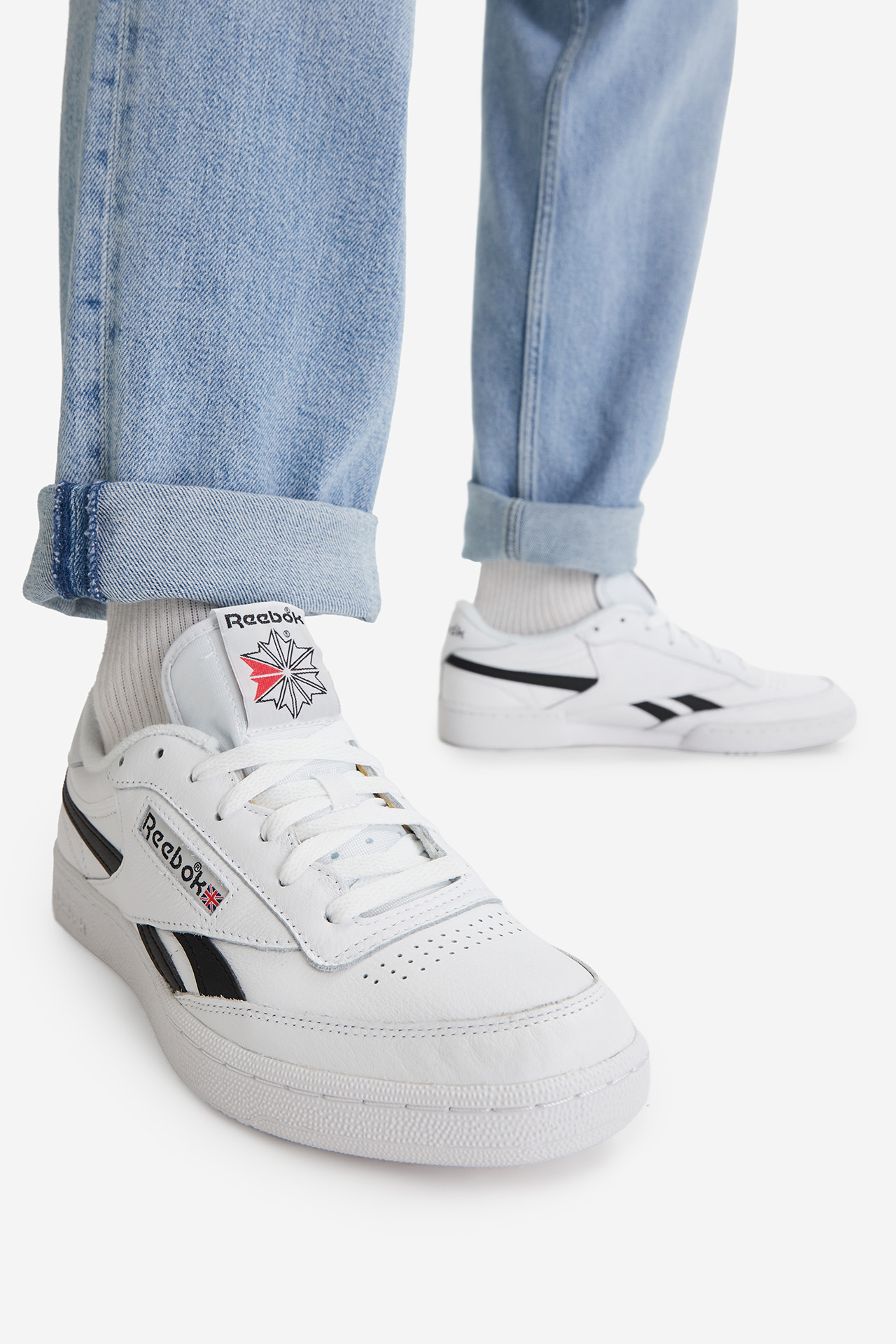 Кеды мужские Reebok CLUB C REVENGE 100032883 47 белые фото2