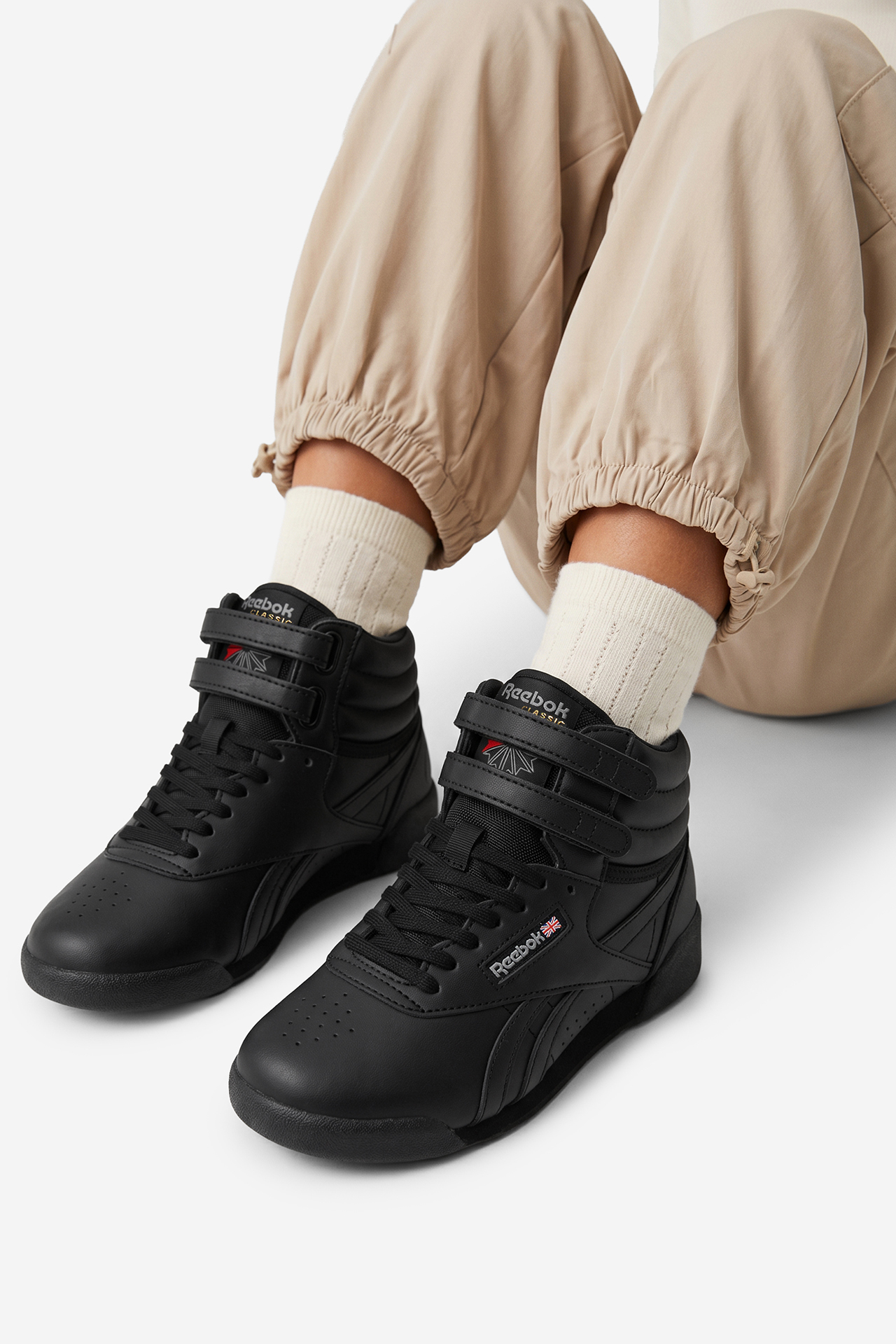 Кеди високі для дівчаток Reebok F/S LO 100272642 33 чорні фото2