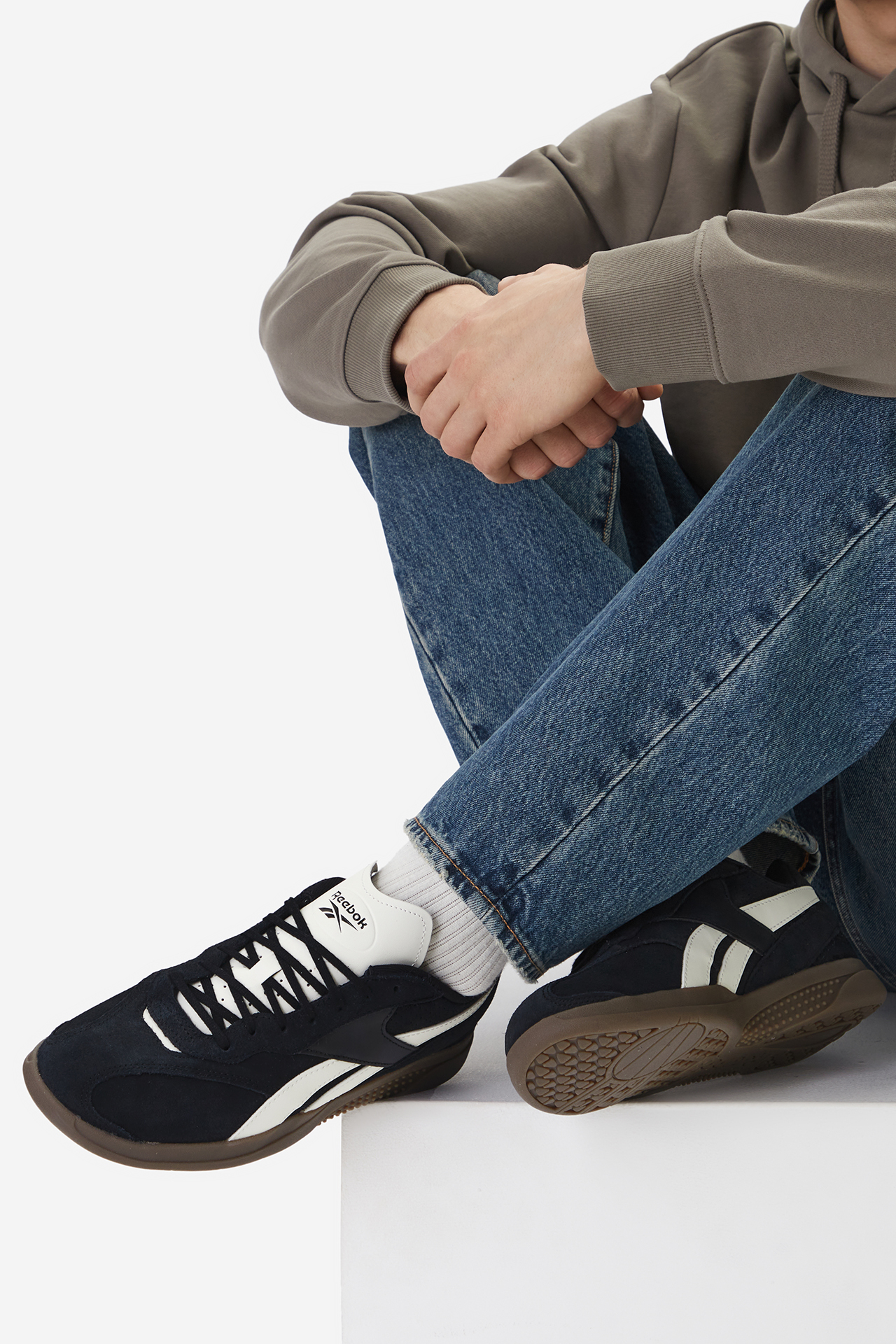 Кеды мужские Reebok HAMMER STREET 100209053 42 черные фото2