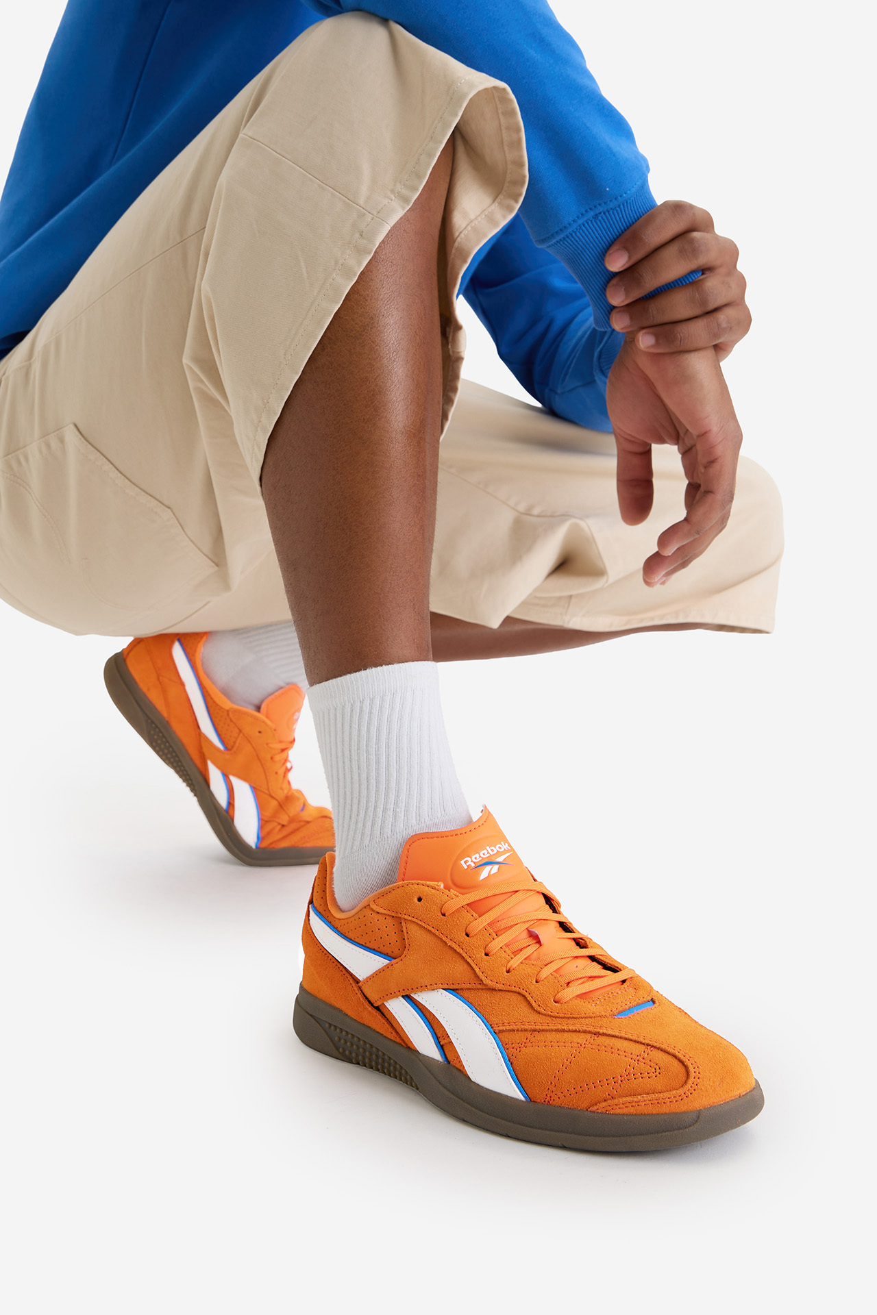 Кеды мужские Reebok HAMMER STREET 100248785 41 оранжевые фото2