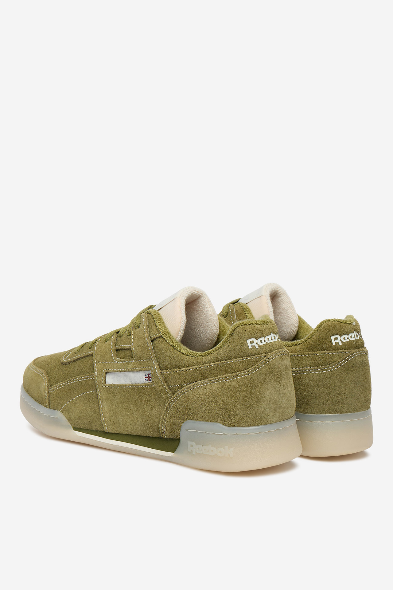 Кеди чоловічі Reebok WORKOUT PLUS 100244988 42 оливкові фото6