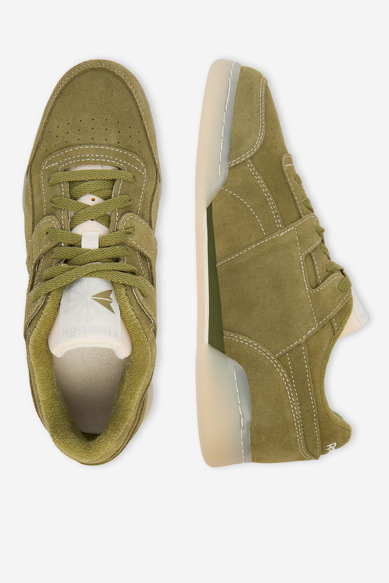 Кеди чоловічі Reebok WORKOUT PLUS 100244988 45 1/2 оливкові фото5