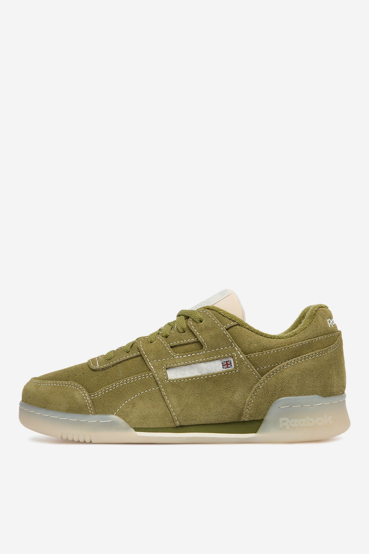 Кеди чоловічі Reebok WORKOUT PLUS 100244988 46 оливкові фото9