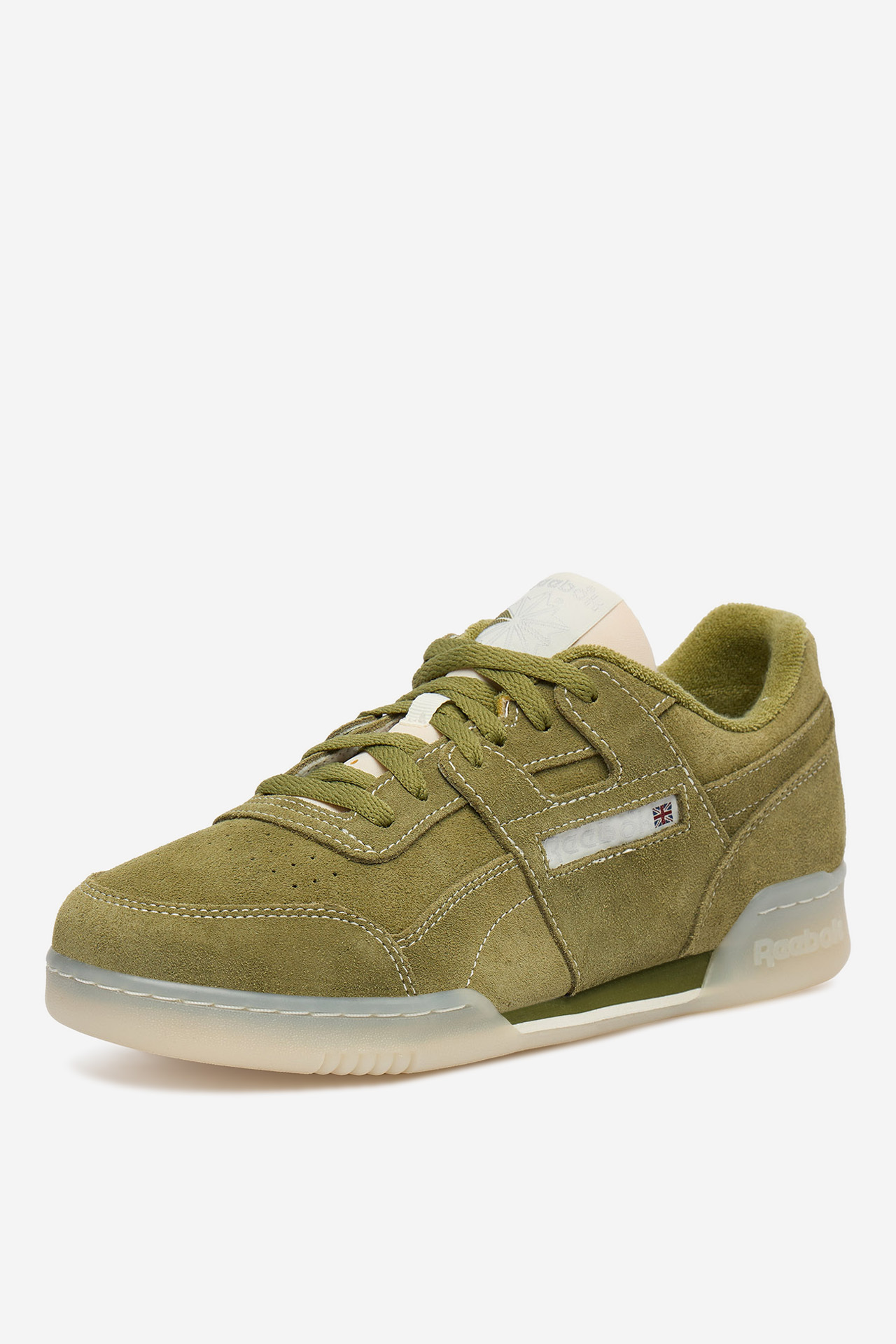 Кеди чоловічі Reebok WORKOUT PLUS 100244988 47 оливкові фото3