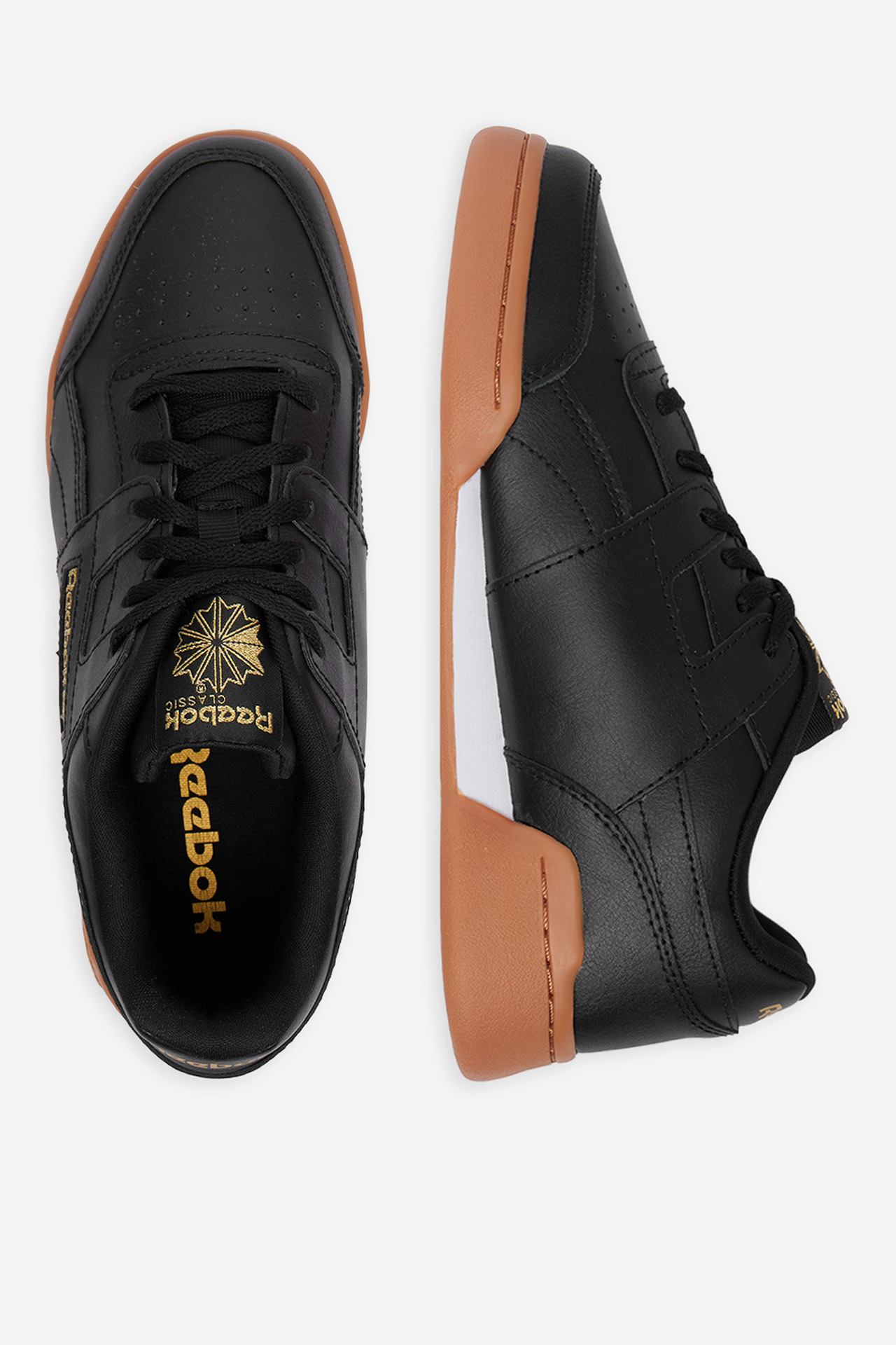 Кеды для мальчиков Reebok WORKOUT PLUS 100272601 36 1/2 черные фото5