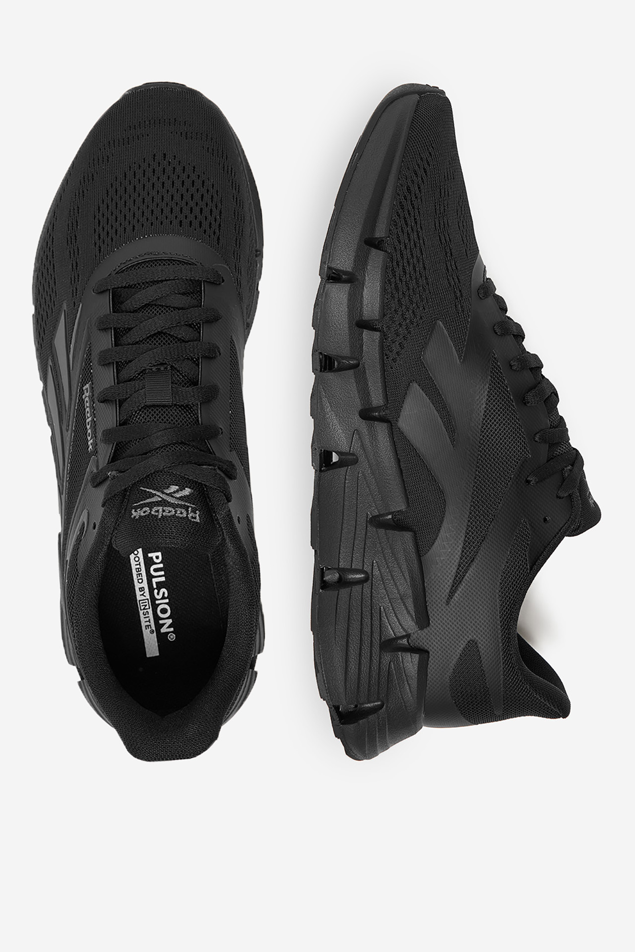Кроссовки для бега мужские Reebok ZIG DYNAMICA 6 100225490 46 черные фото5