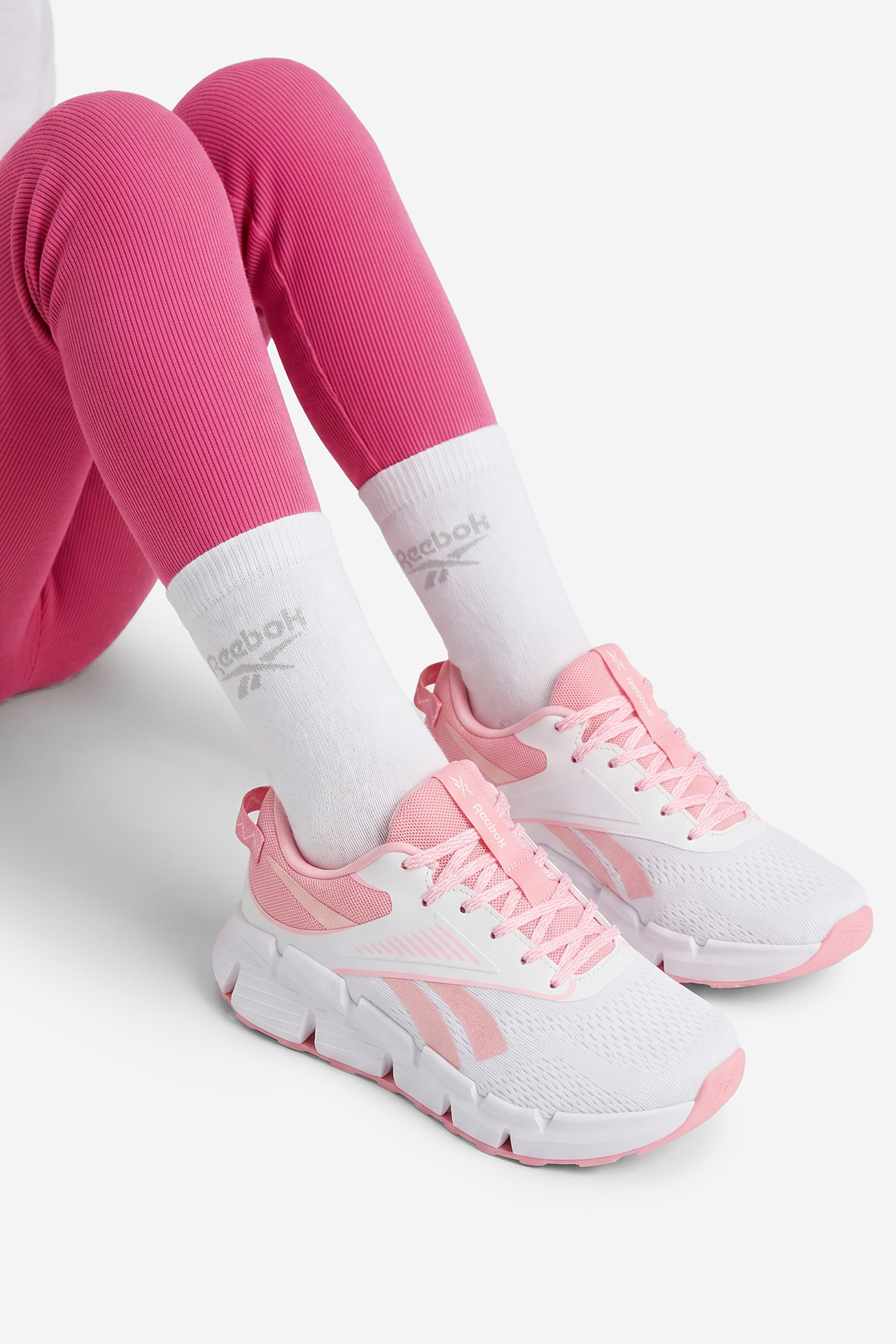 Кроссовки для бега для девочек Reebok ZIG DYNAMICA 6 100267863 36 белые фото2