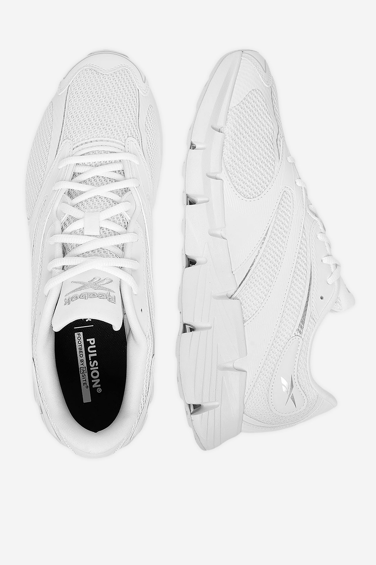 Кроссовки для бега мужские Reebok ZIG HYPNOTICA 100238013 44 белые фото5