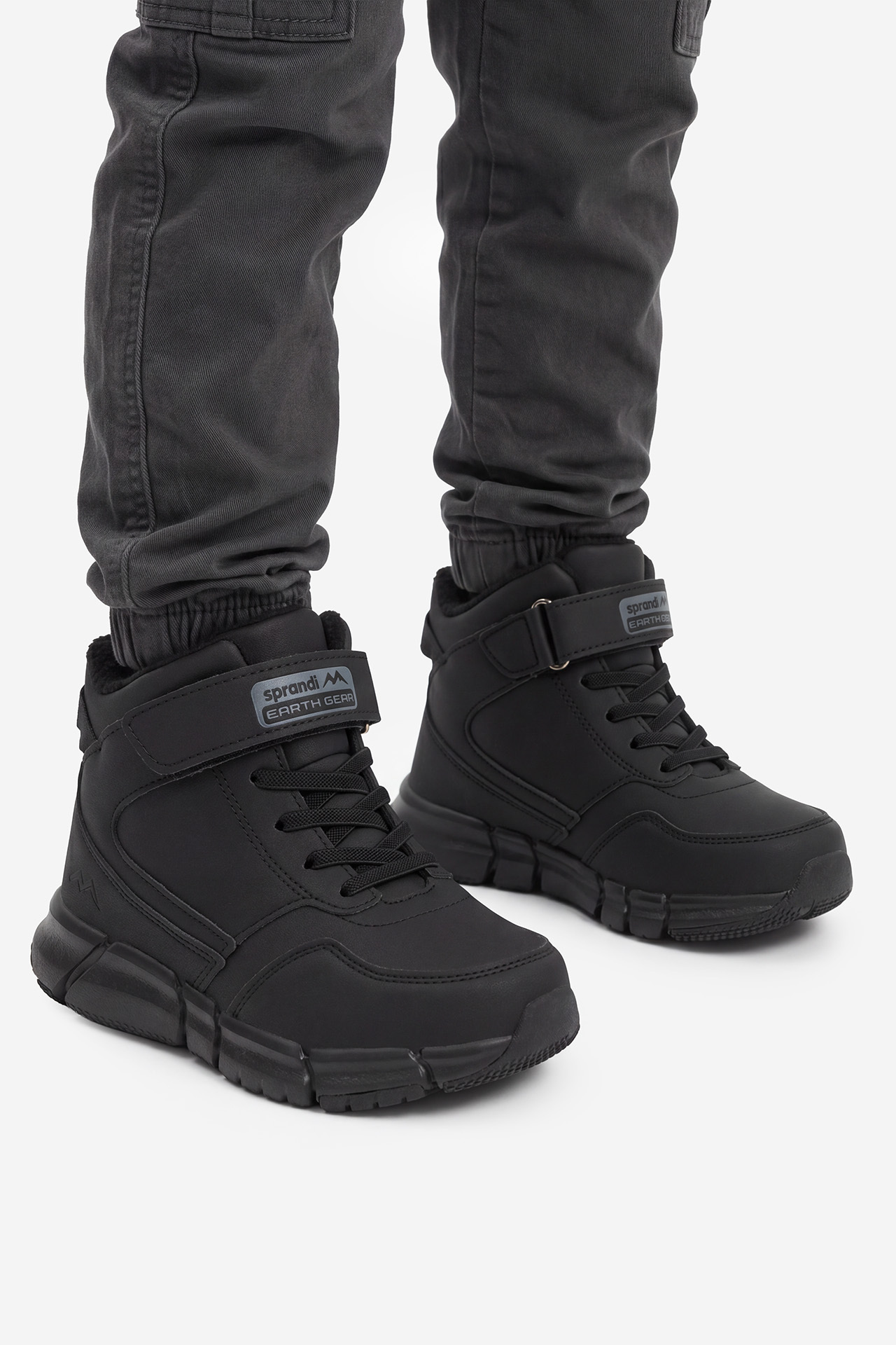 Черевики для хлопчиків Sprandi Earth Gear CP87-25050(IV)CH 28 чорні фото3
