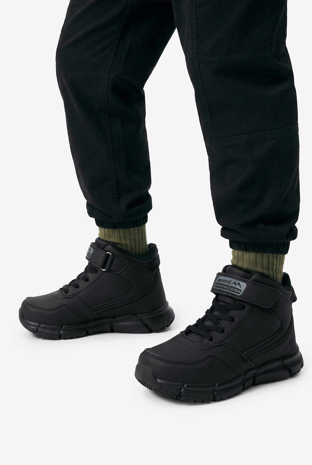 Черевики для хлопчиків Sprandi Earth Gear CP87-25050(IV)CH 35 чорні фото2