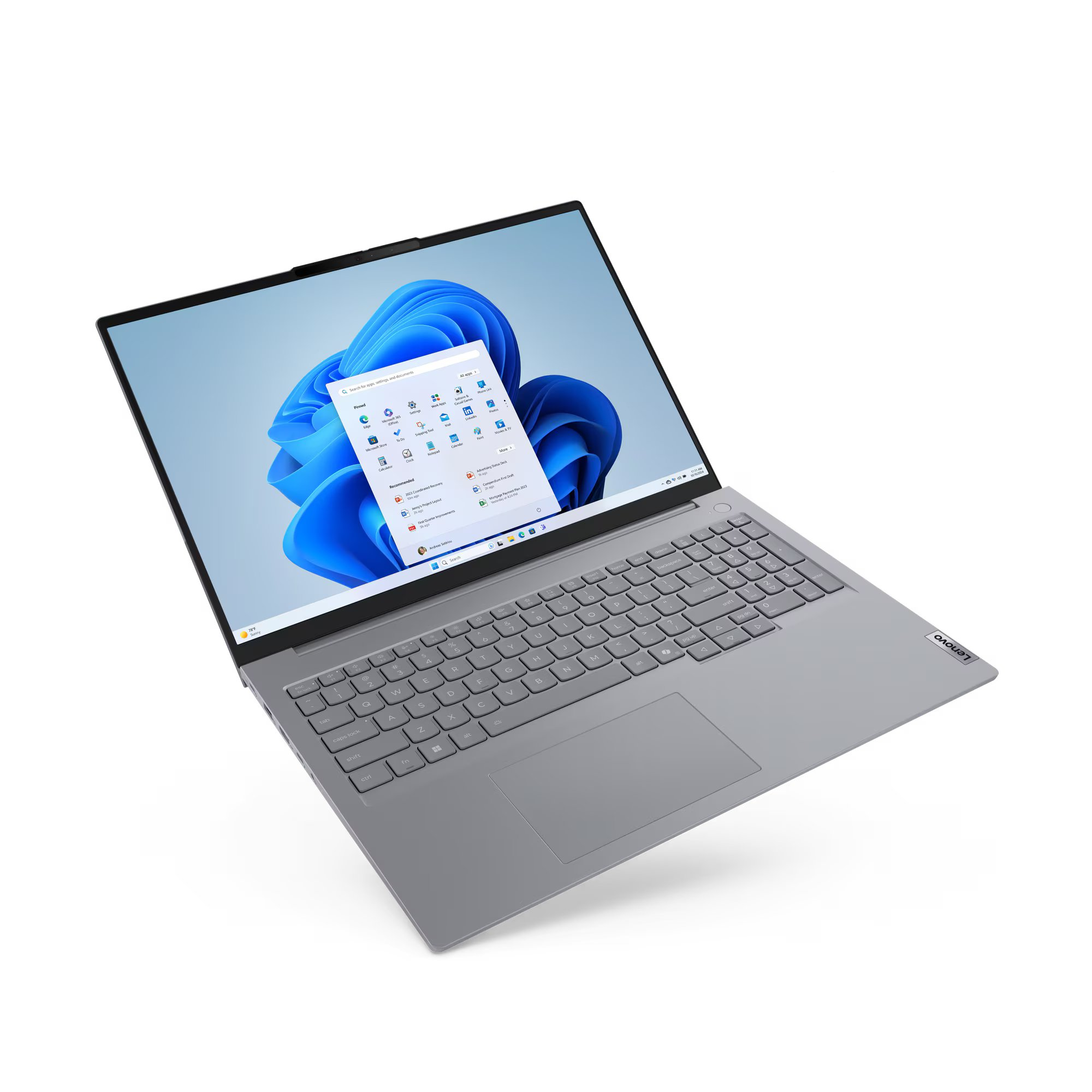 Ноутбук LENOVO ThinkBook 16 G8 IAL Arctic Grey (21SK00JWRA) фото