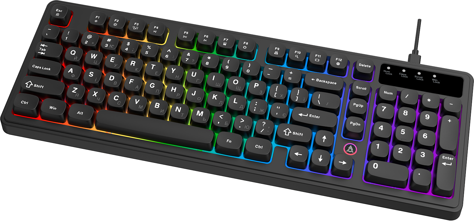 Игровая клавиатура Ajazz AF98 Black (AF98-B) фото4