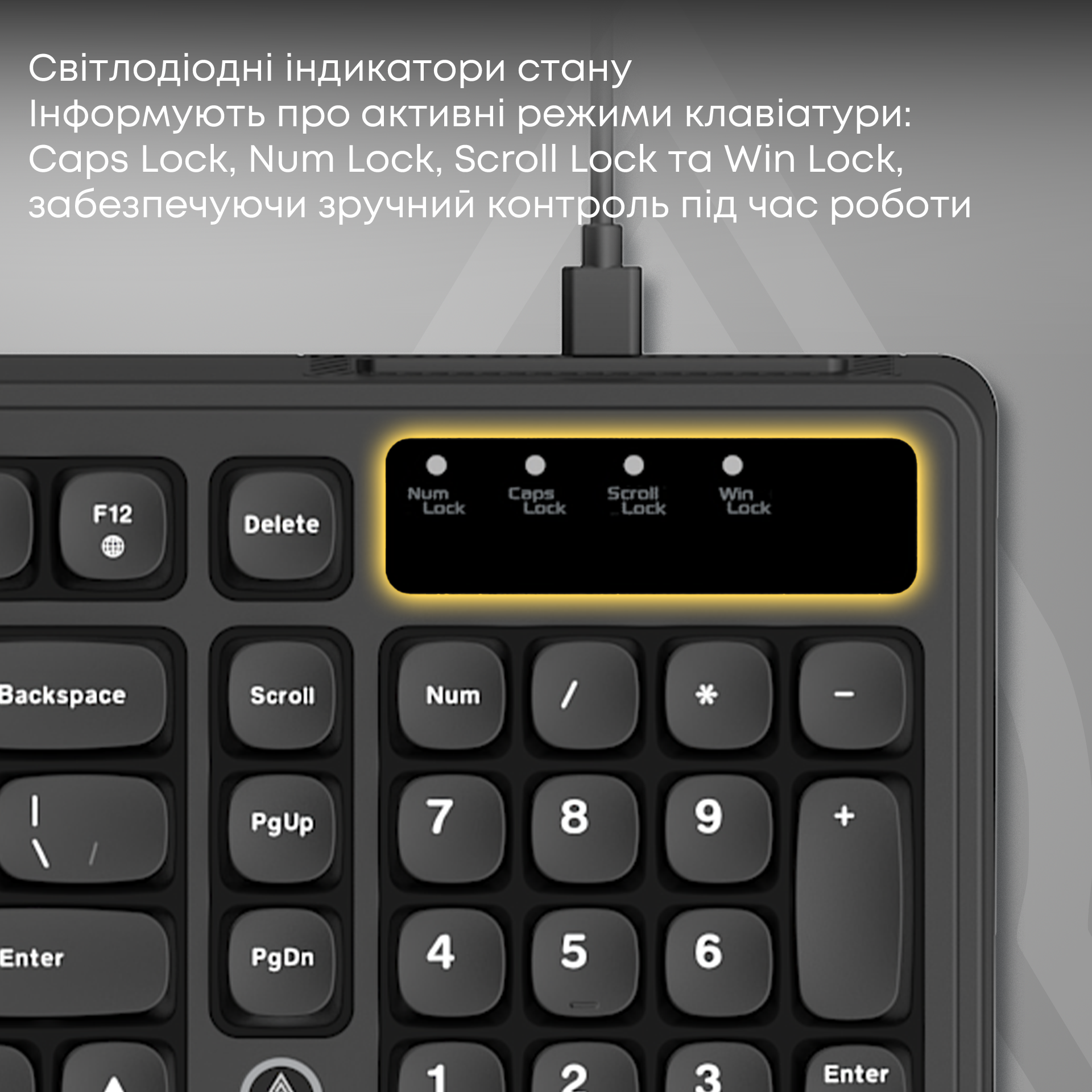 Игровая клавиатура Ajazz AF98 Black (AF98-B) фото8