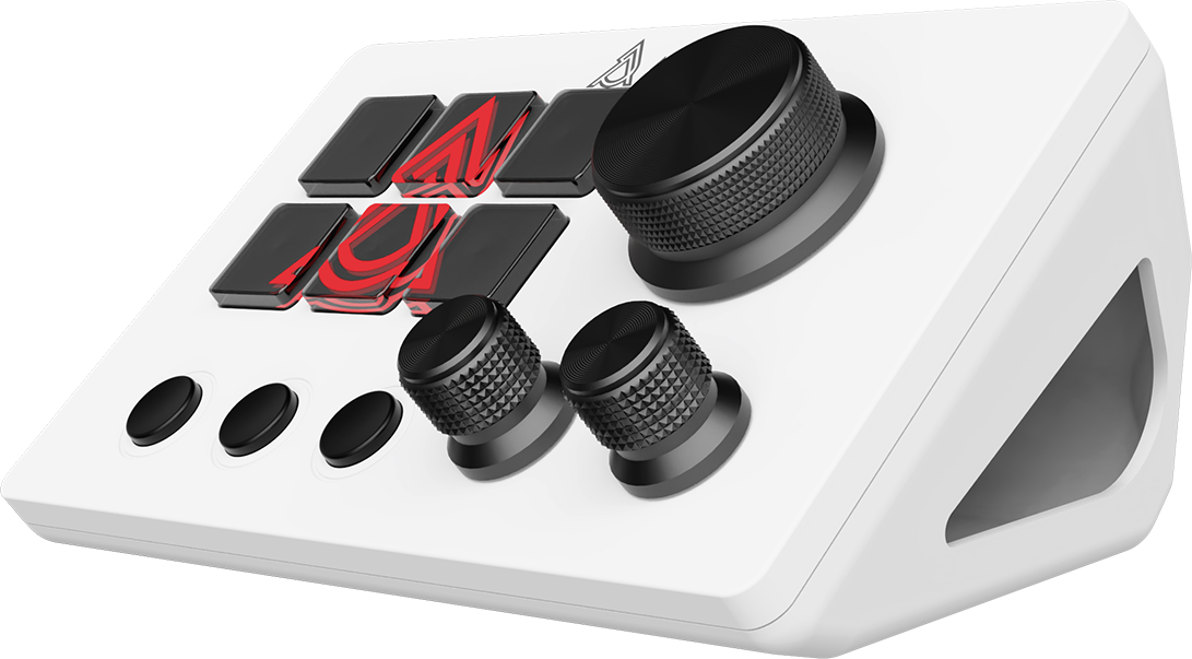 Контролер для стримінгу Ajazz AKP03E USB White (AKP03E-W) фото4