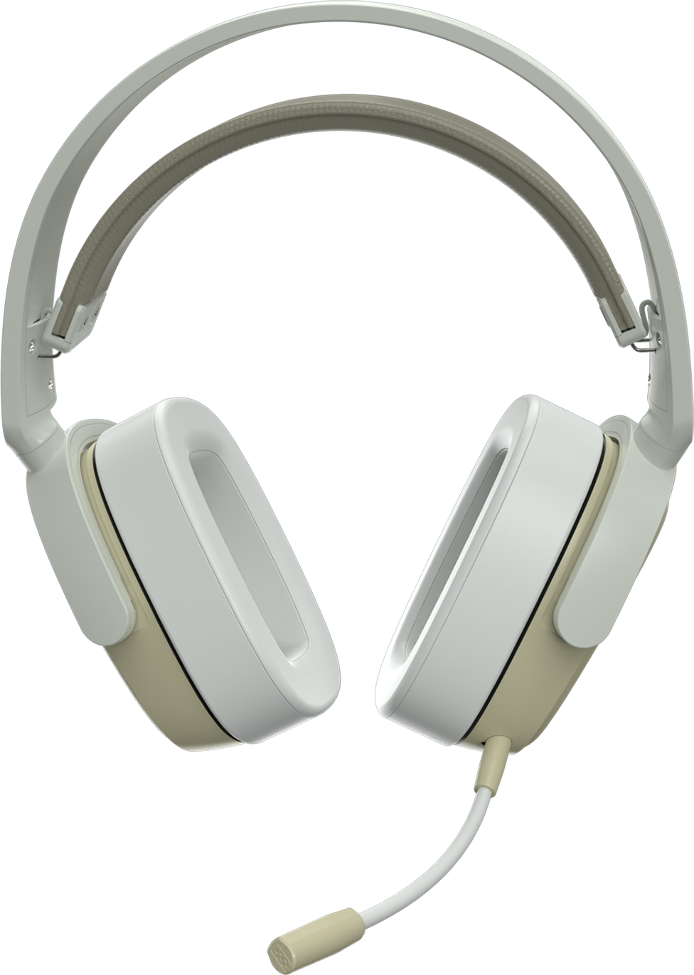 Игровая гарнитура Ajazz AHM09 Max Wireless Grey-White (AHM09-MAX-GW) фото2