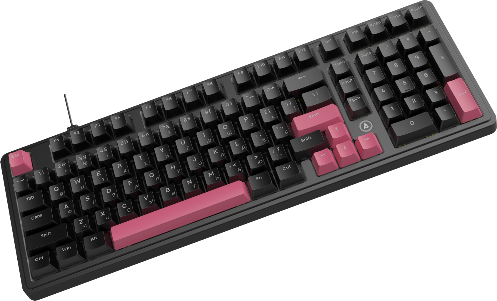 Игровая клавиатура Ajazz AK980 Red Switches Black-Red (AK980-R-BR) фото3