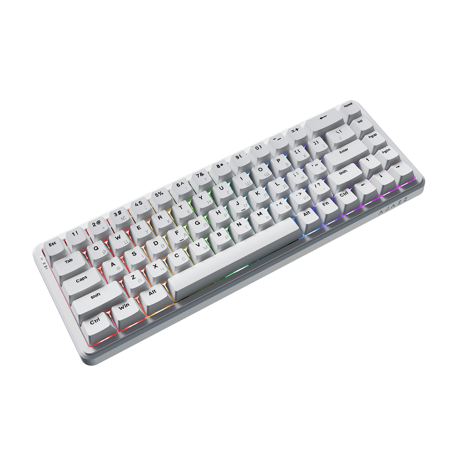 Игровая клавиатура Ajazz AK680 Max Magnetic Switches RGB White (AK680-WM-W-A) фото2