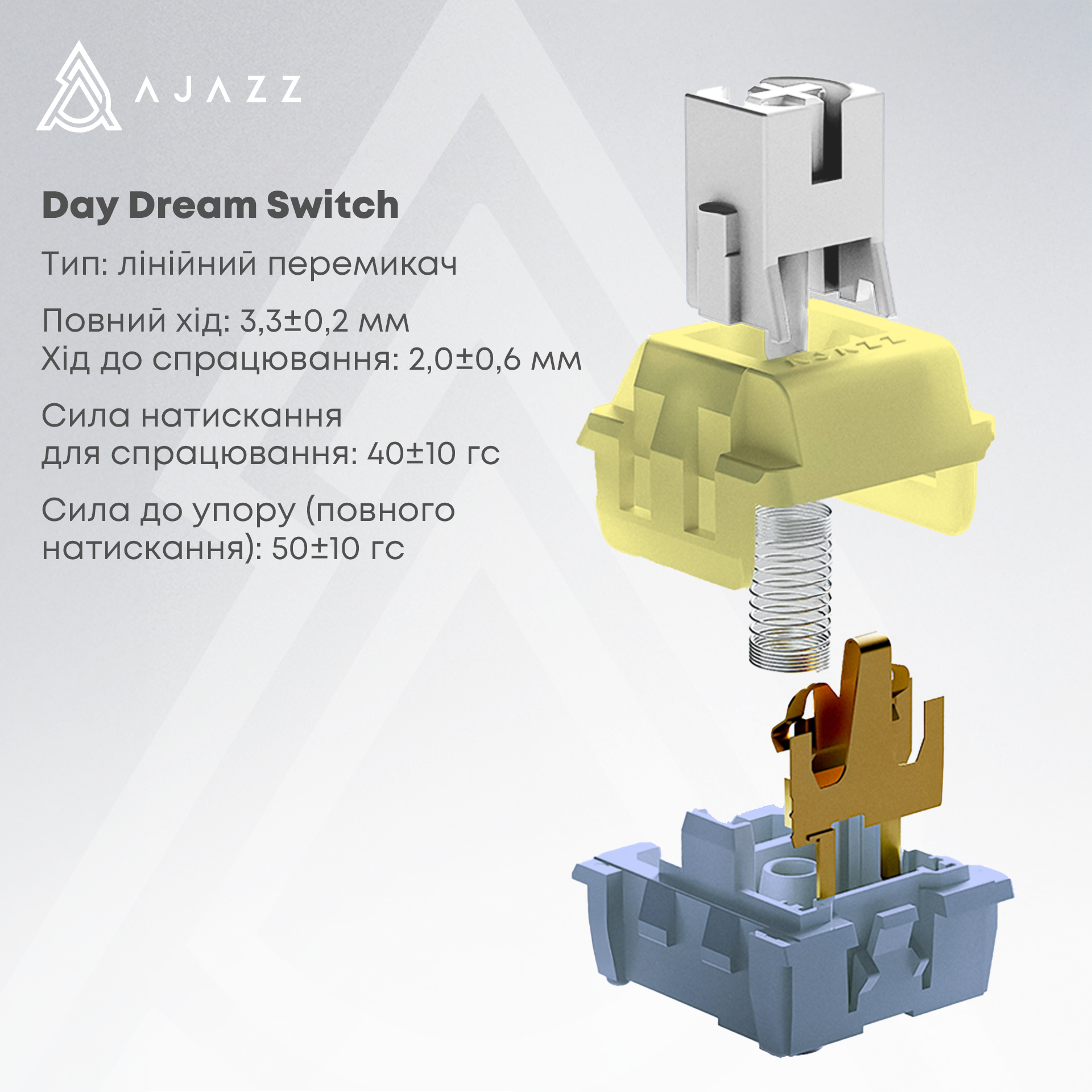 Игровая клавиатура Ajazz AK820 Max Plus Day Dream Switches Wireless Black (AK820MAX-DD-BGY) фото