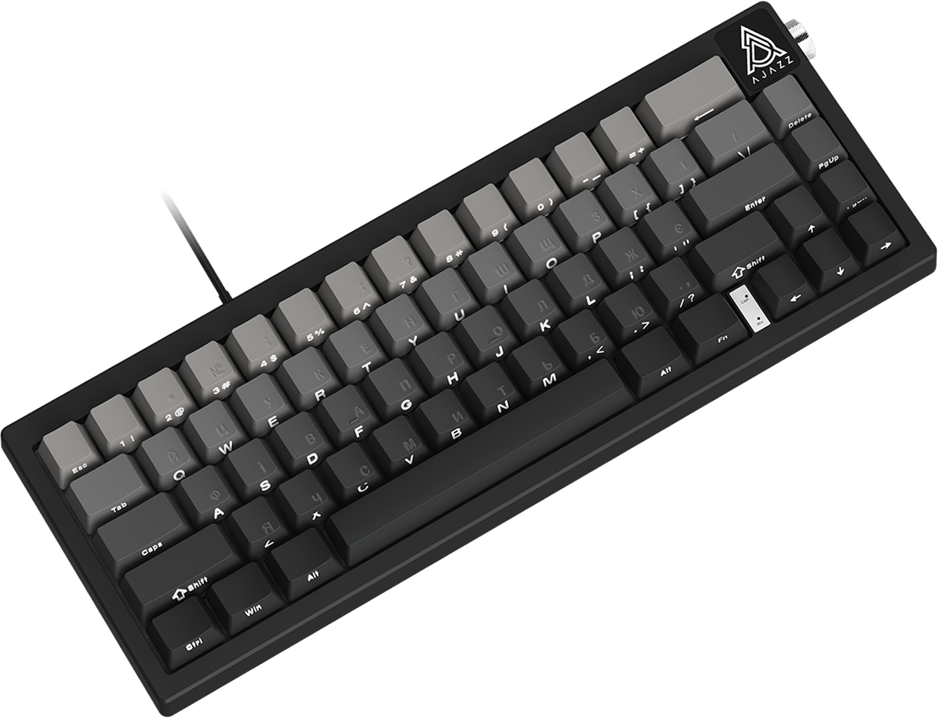 Игровая клавиатура Ajazz AK650 Day Dream Switches Gradient Black-Grey (AK650-DD-BG) фото
