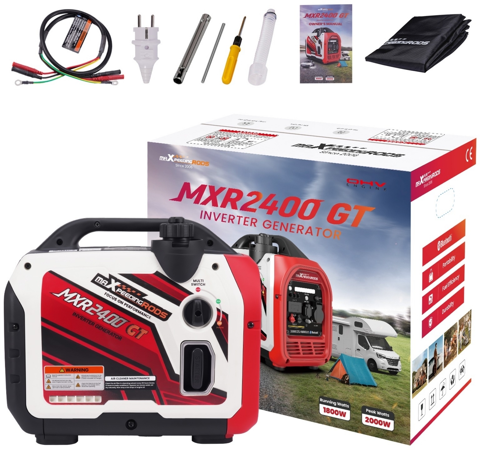 Инверторный генератор MaXpeedingRods (MXR2400GT) фото4