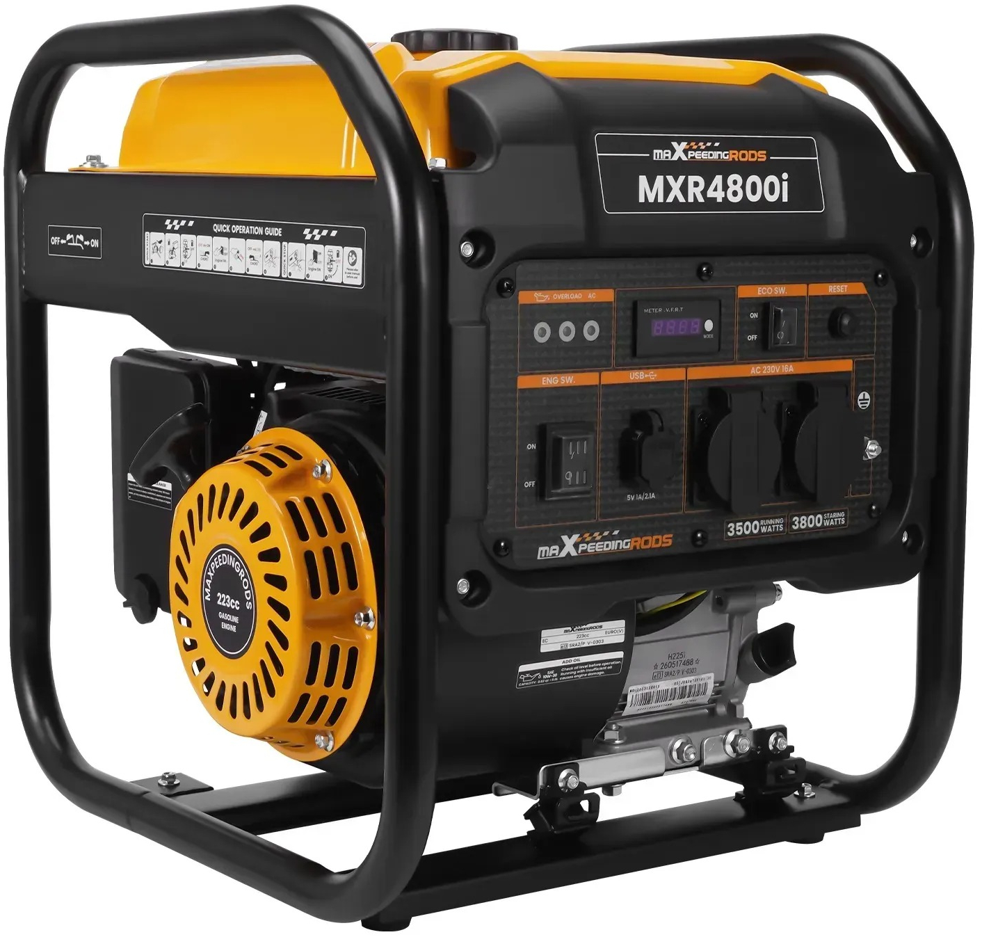 Инверторный генератор MaXpeedingRods (MXR4800i) фото2