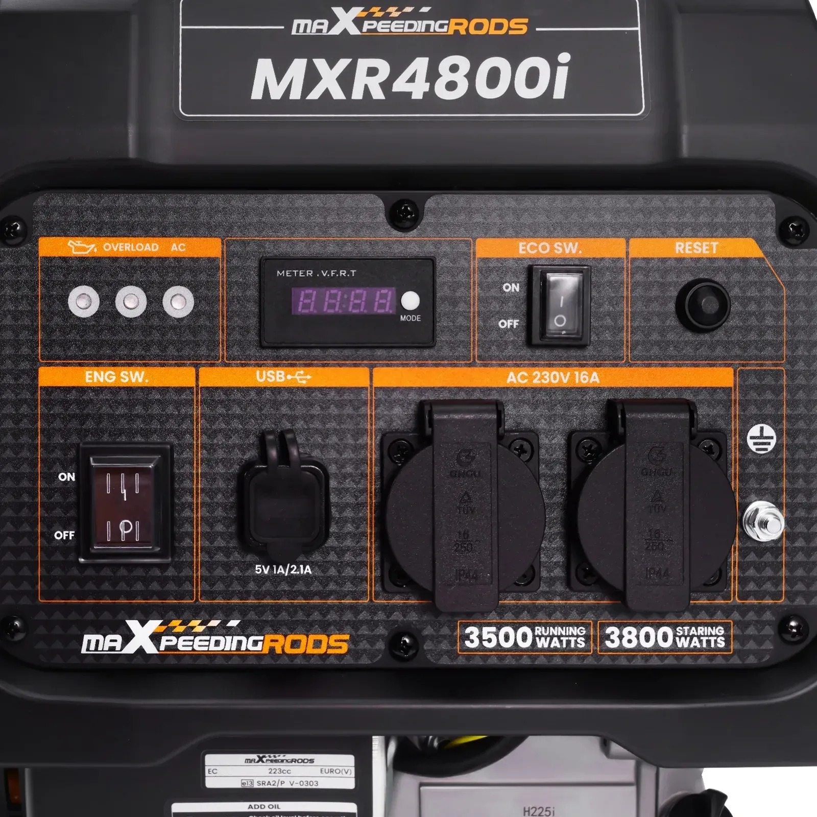 Инверторный генератор MaXpeedingRods (MXR4800i) фото6