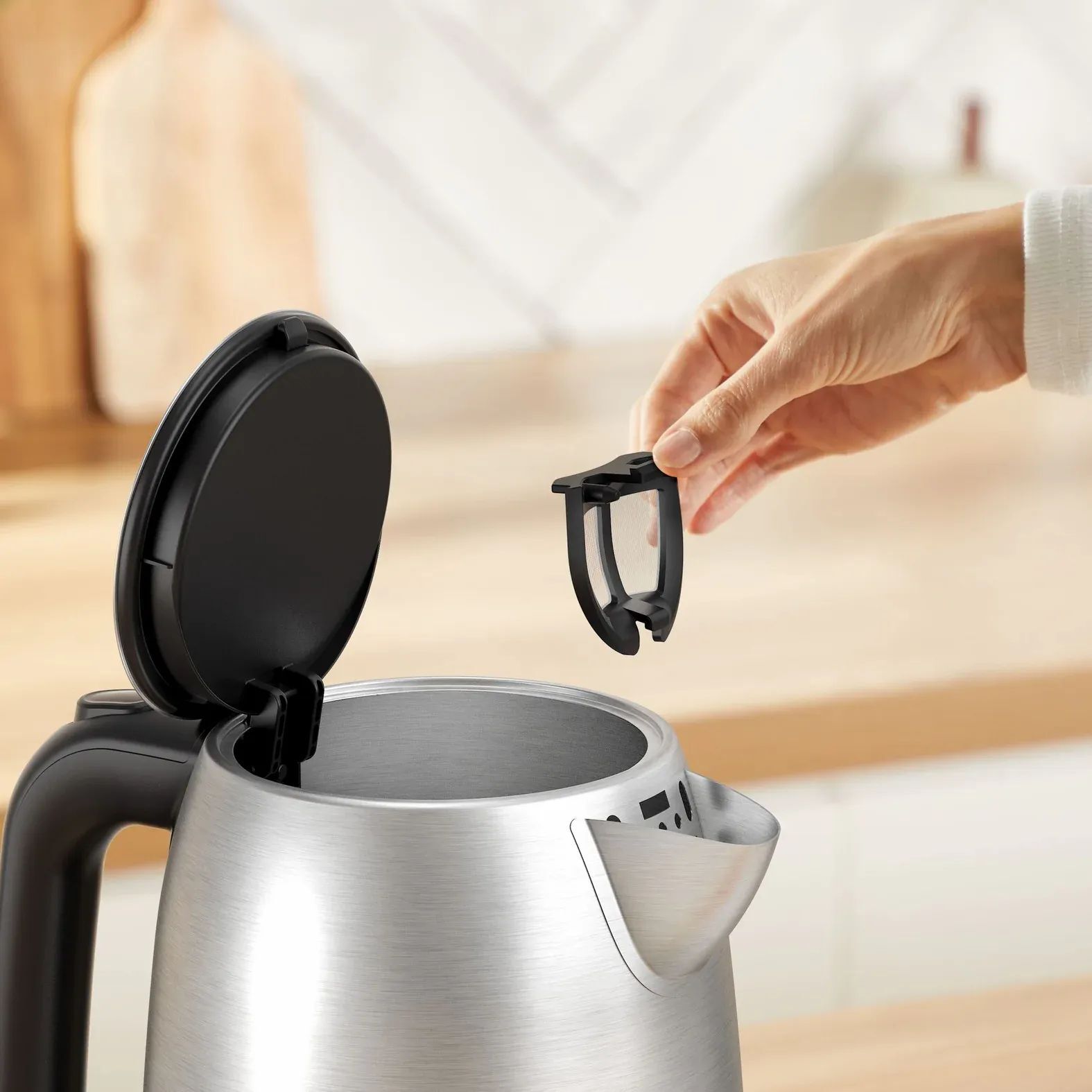 Електрочайник Tefal Stainless Steel Kettle KI1R0DE0 фото14