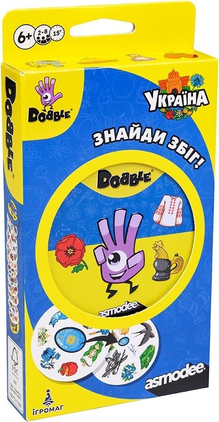 Настільна гра Dobble Ukraine (3558387003208) фото