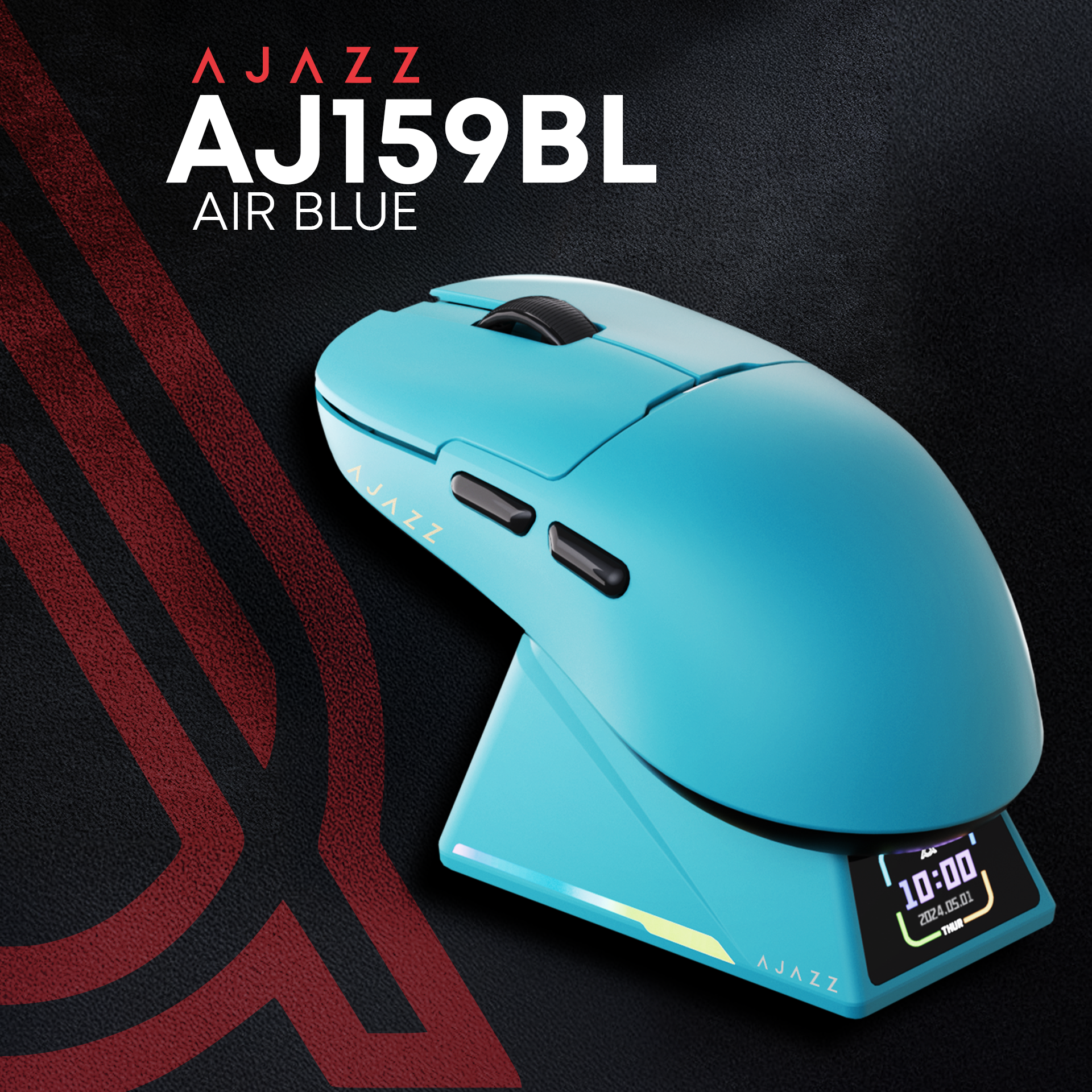 Ігрова миша Ajazz AJ159 Apex Wireless Blue (AJM159-A-BLUE) фото