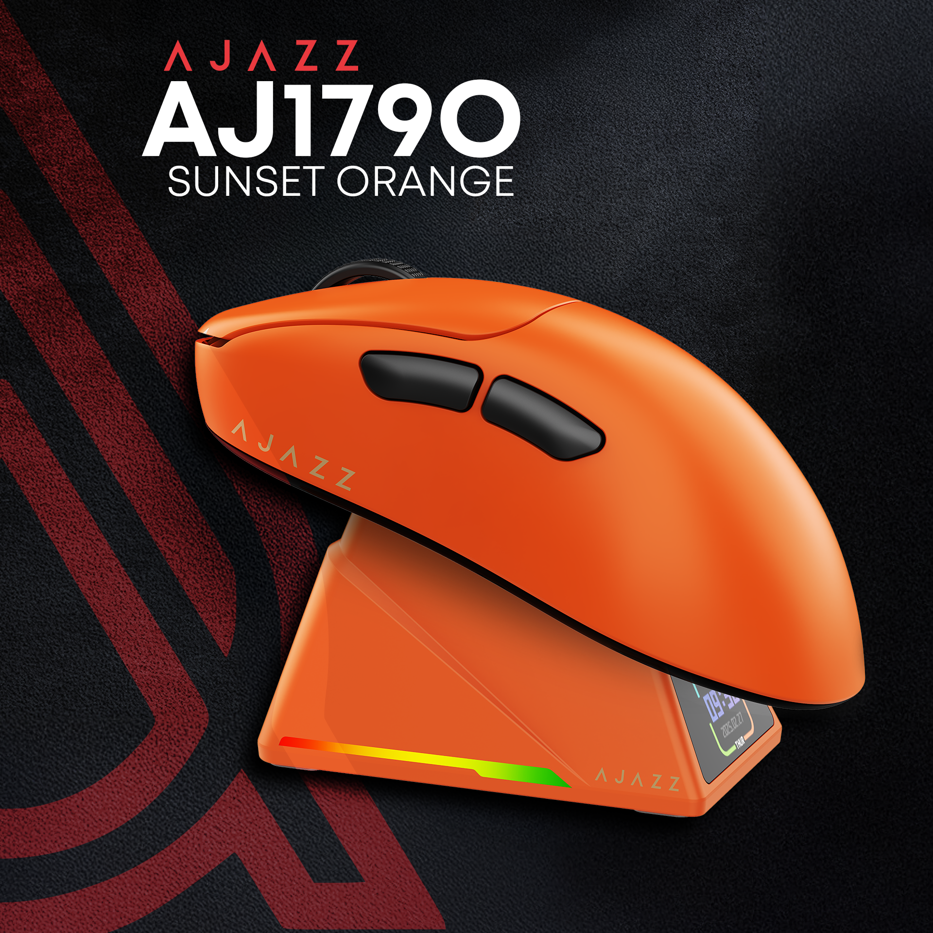 Ігрова миша Ajazz AJ179 Apex Wireless Orange (AJM179-A-O) фото