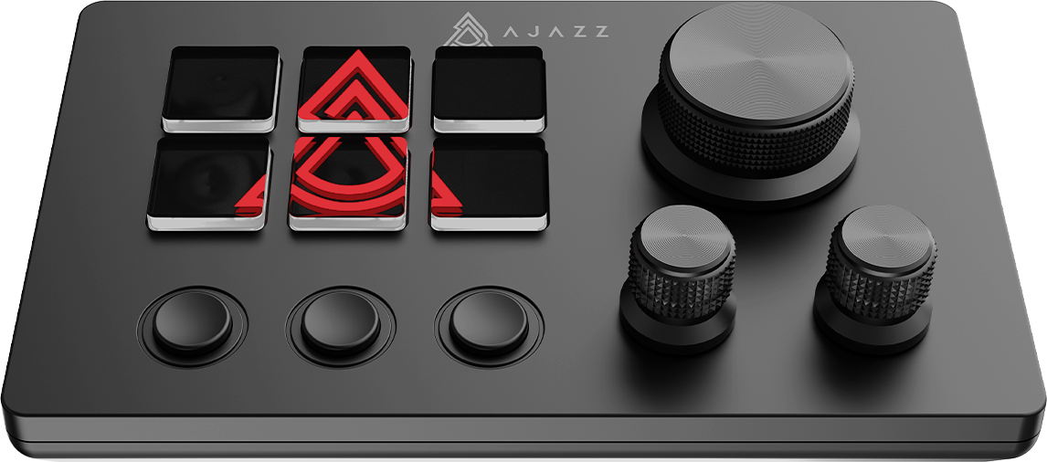 Контролер для стримінгу Ajazz AKP03E USB Black (AKP03E-B) фото2