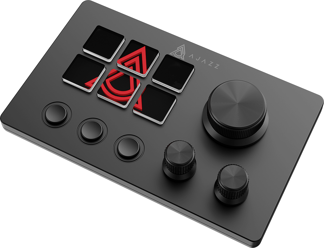 Контролер для стримінгу Ajazz AKP03E USB Black (AKP03E-B) фото3