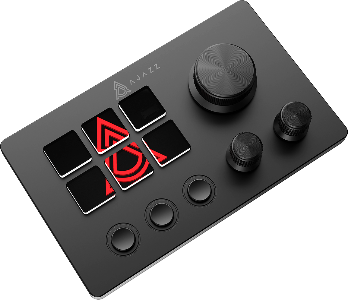 Контролер для стримінгу Ajazz AKP03E USB Black (AKP03E-B) фото4
