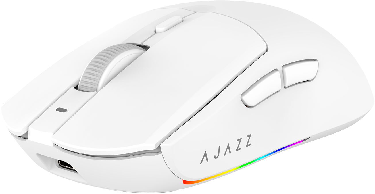 Ігрова миша Ajazz AJ139 V2 MC Wireless White (AJ139-V2-MC-W) фото