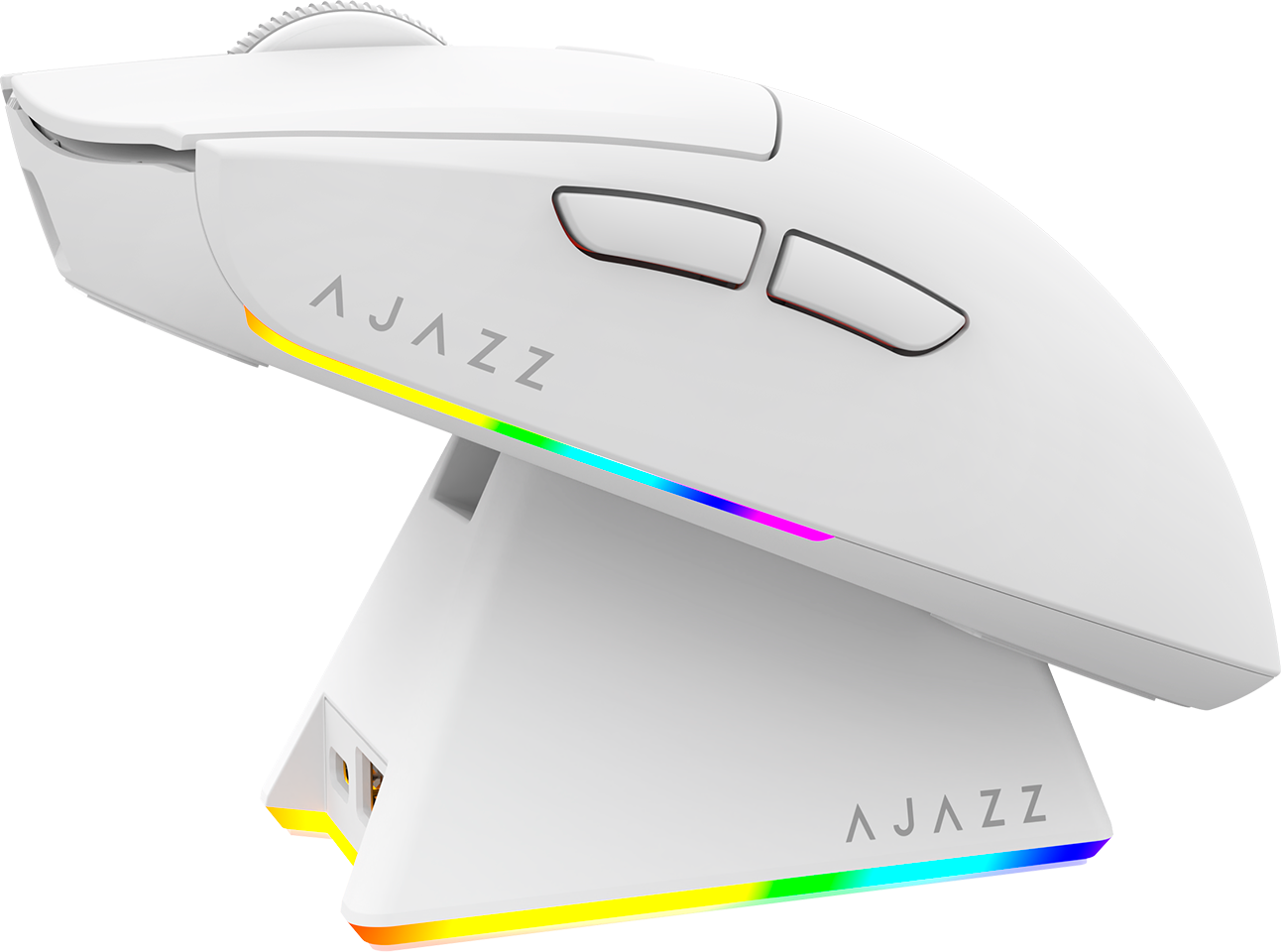 Ігрова миша Ajazz AJ139 V2 MC Wireless White (AJ139-V2-MC-W) фото