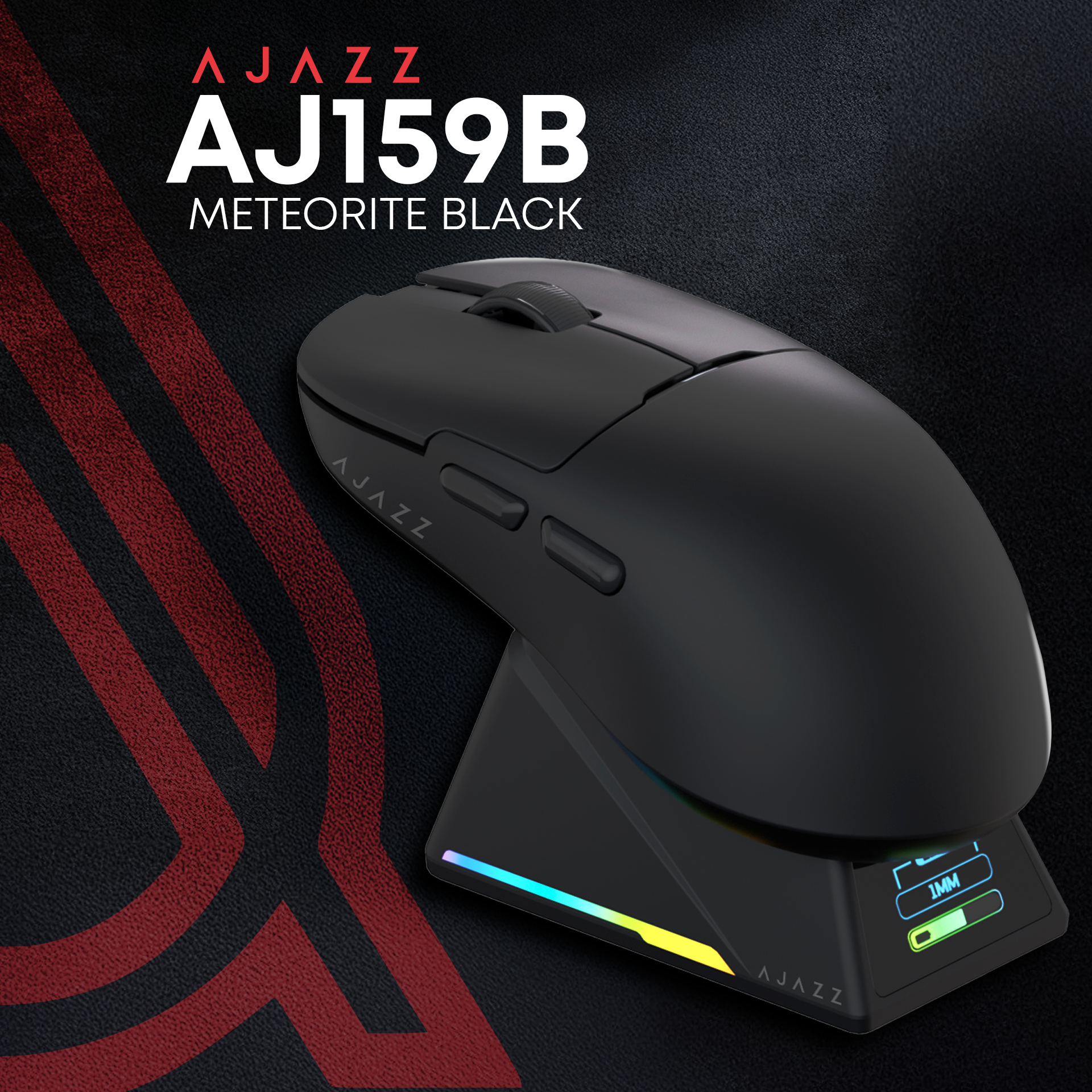Ігрова миша Ajazz AJ159 Apex Wireless Black (AJM159-A-B) фото