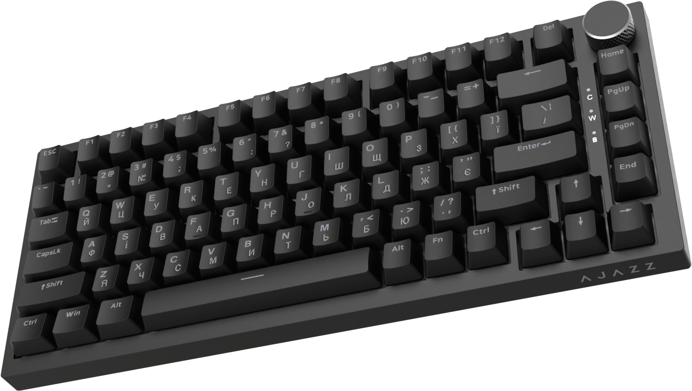 Ігрова клавіатура Ajazz AK820 Red Switches Black (AK820-R-B) фото4