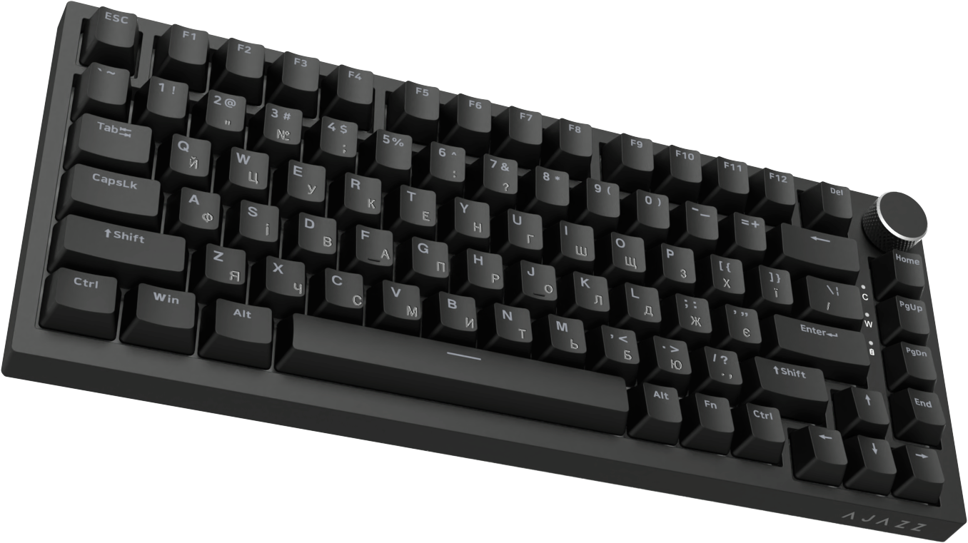 Ігрова клавіатура Ajazz AK820 Red Switches Black (AK820-R-B) фото5
