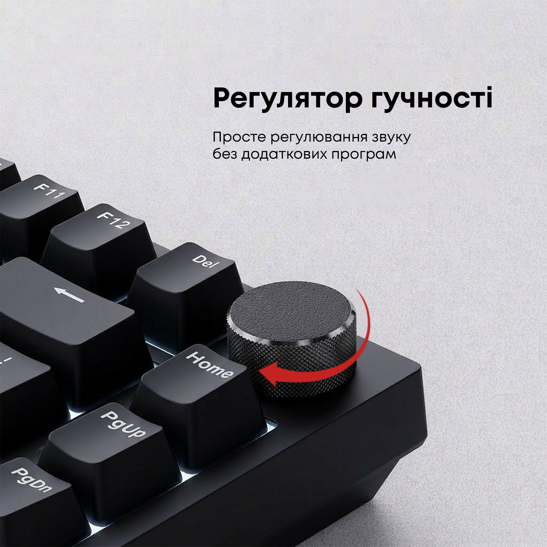 Ігрова клавіатура Ajazz AK820 Red Switches Black (AK820-R-B) фото16
