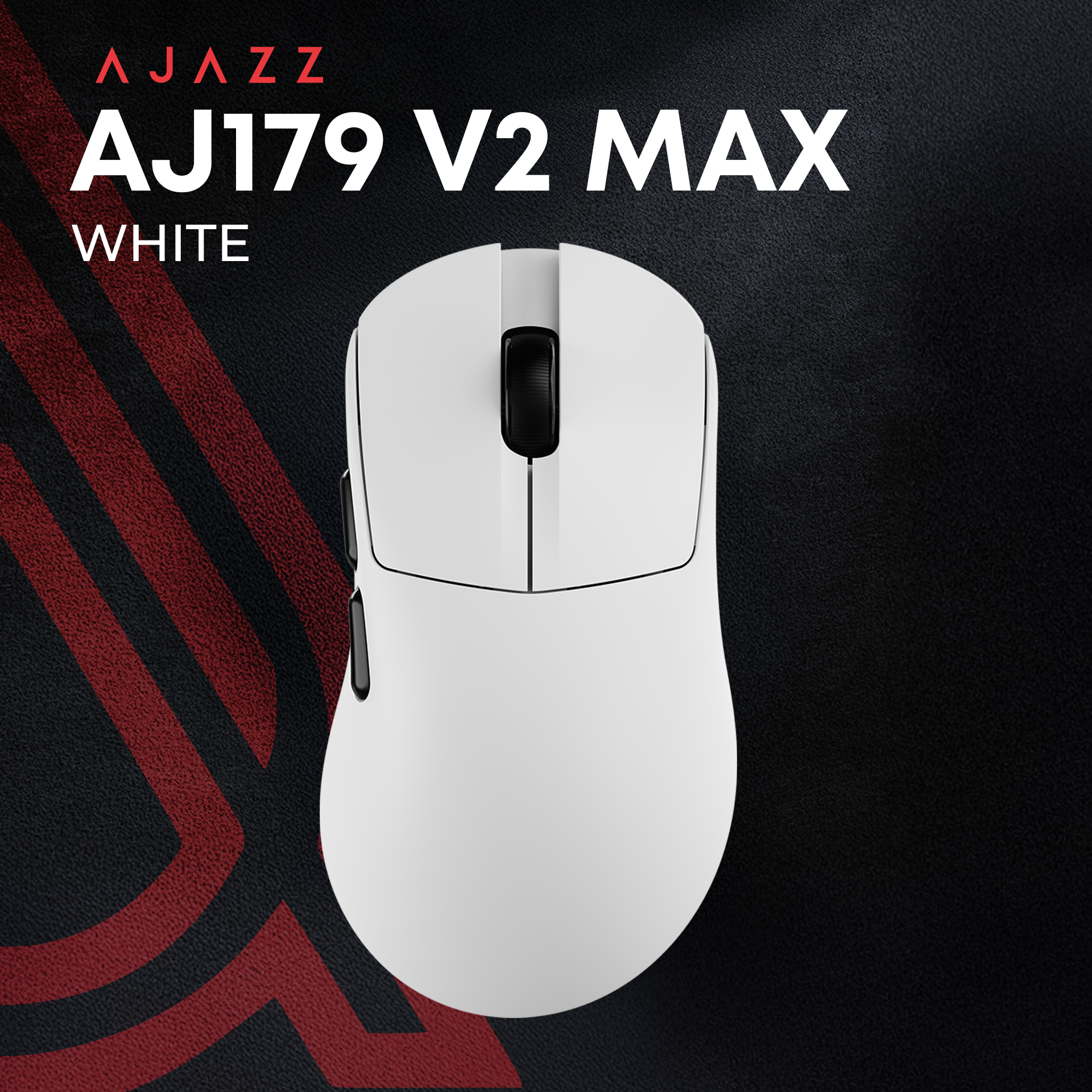Ігрова миша Ajazz AJ179 V2 Max Wireless White (AJ179-V2-MAX-W) фото