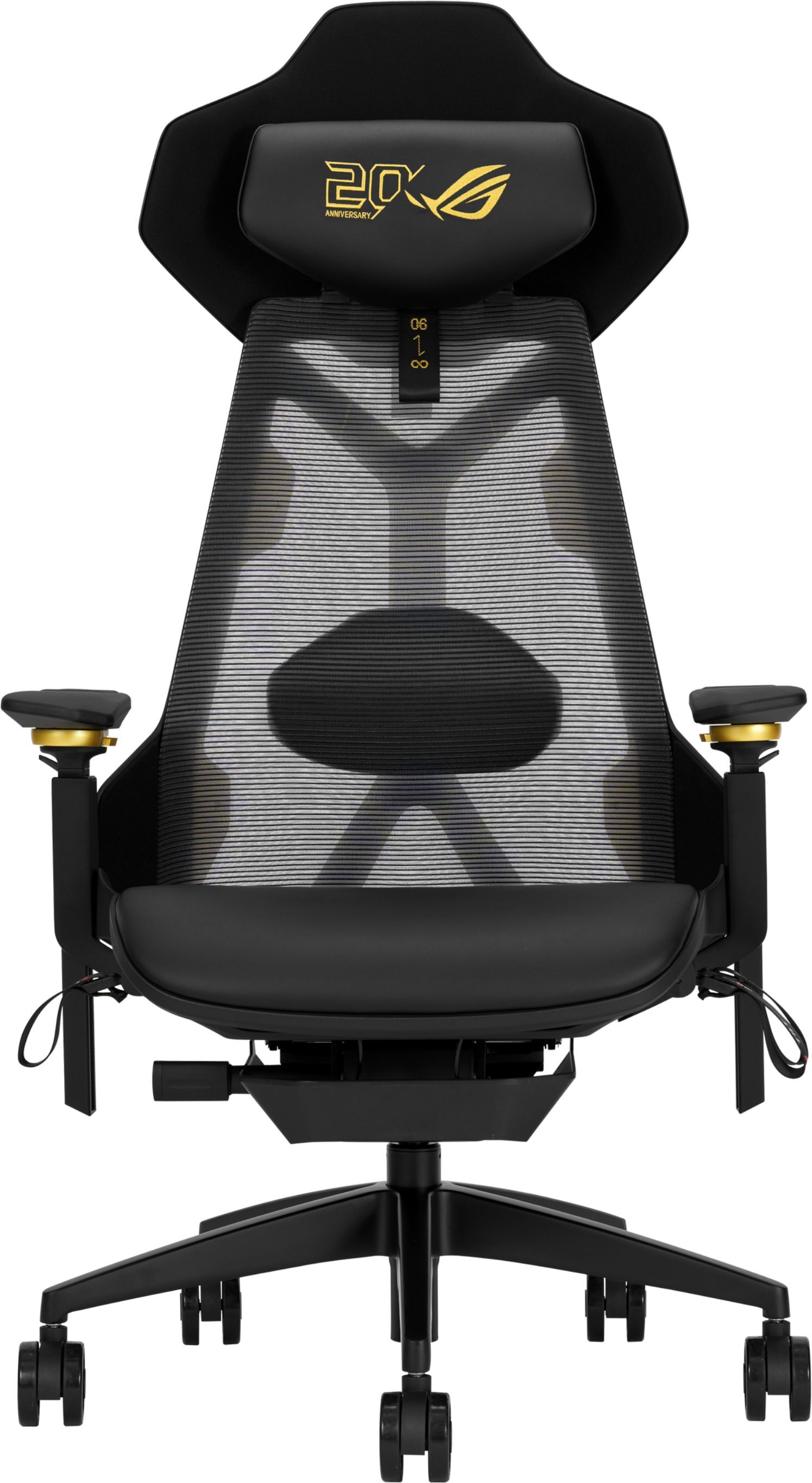 Крісло ігрове Asus ROG Destrier Edition 20 (90GC02C0-MSG010) фото2