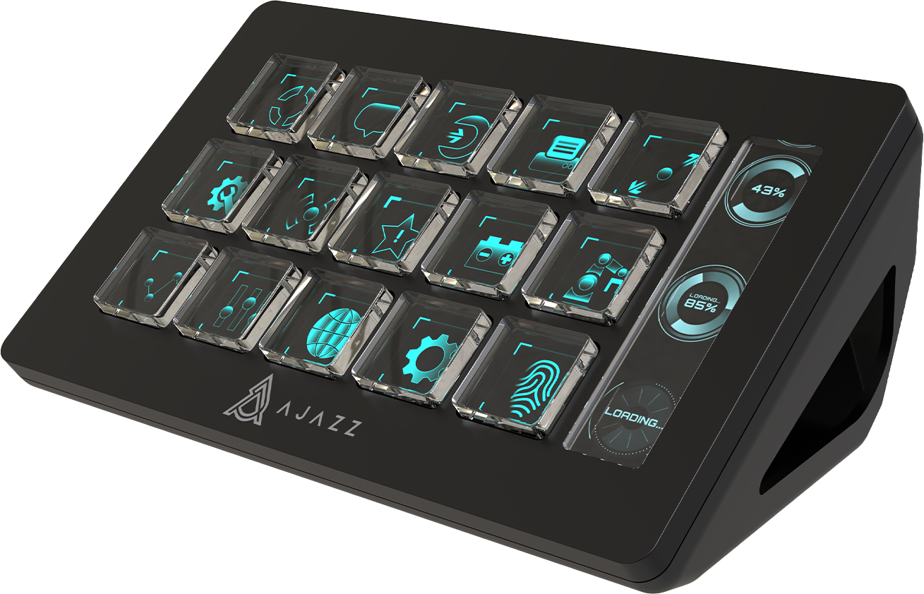 Контролер для стрімингу Ajazz AKP153E Black (AKP153E-B) фото3