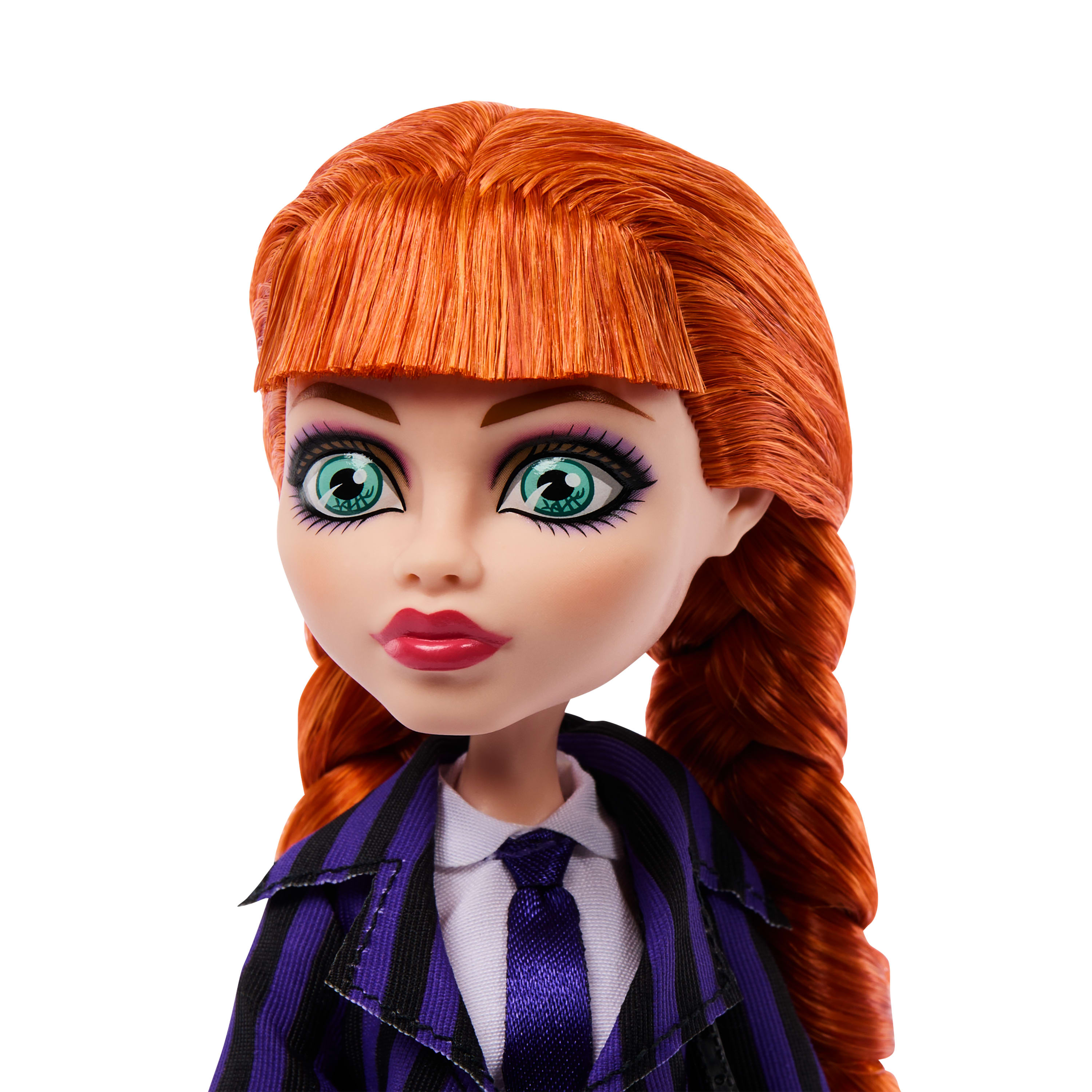 Коллекционная кукла Агнесс, Monster High X Wednesday (JNJ92) фото3