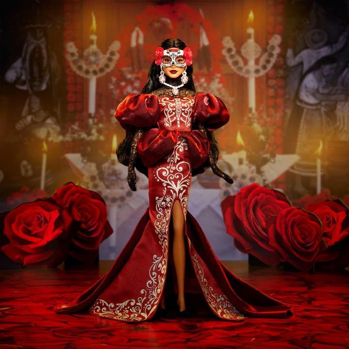Коллекционная кукла Barbie Día De Muertos (JJX96) фото
