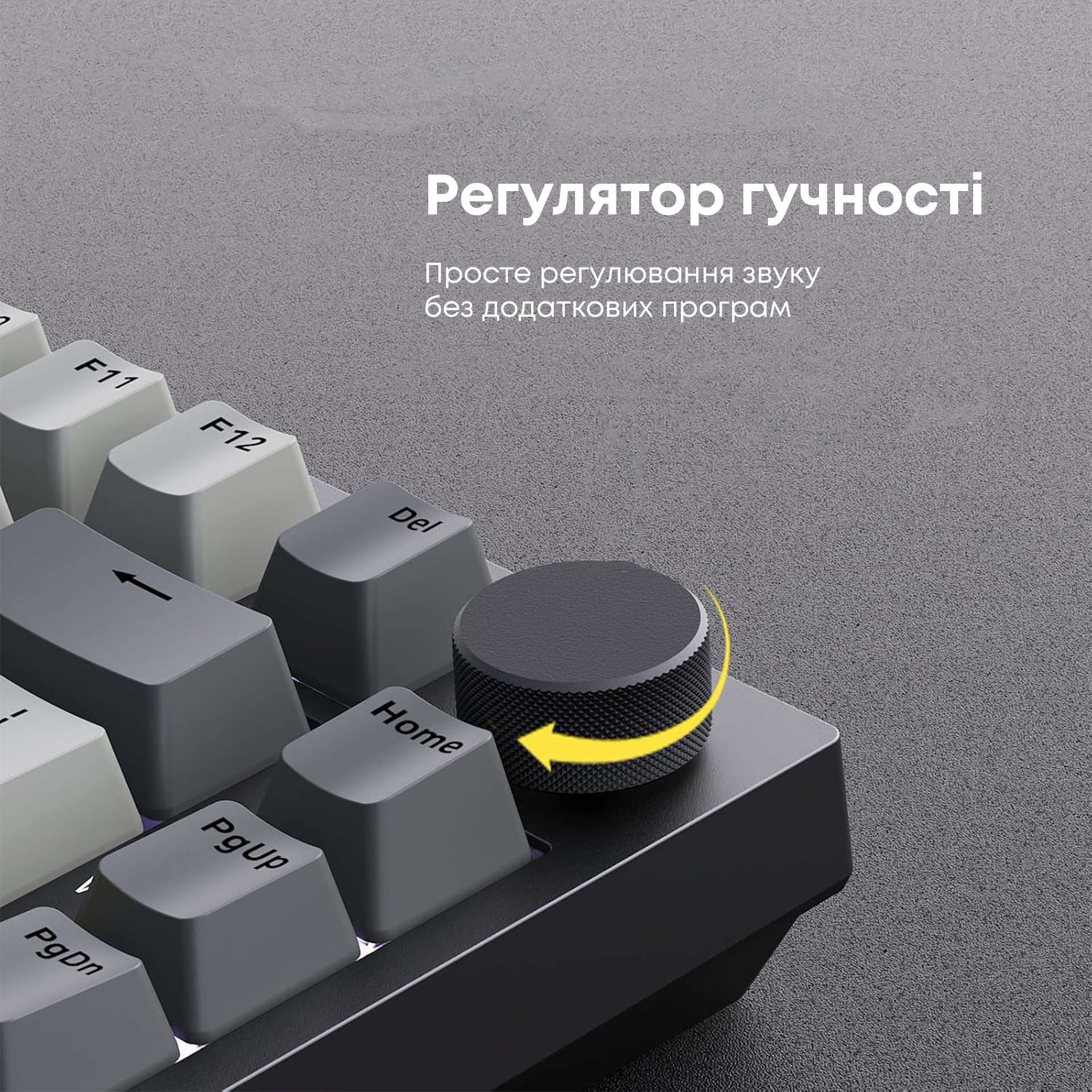 Игровая клавиатура Ajazz AK820 Sea Salt Switches Black (AK820-SS-BGY) фото