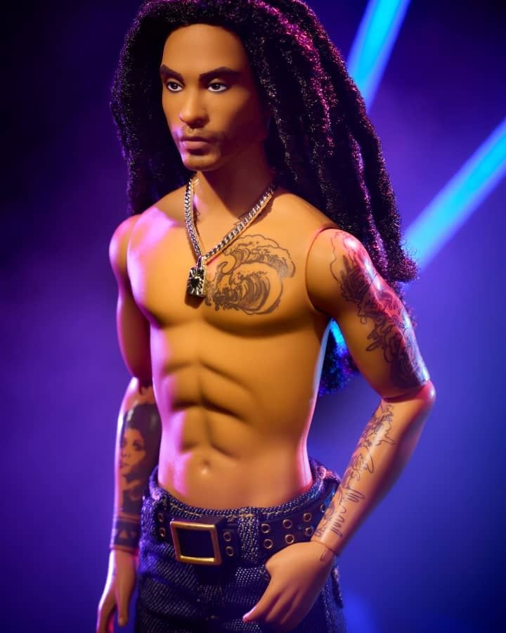 Коллекционная кукла Barbie Ленни Кравиц (JBJ43) фото