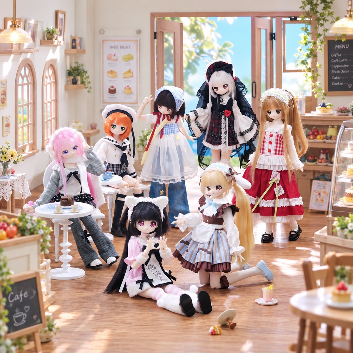 Колекційна лялька BJD Pop Top серії SyncyLand Сад мрій (LU-202601) фото