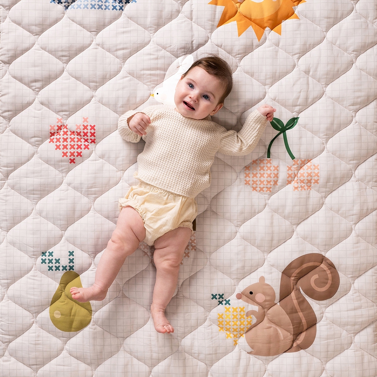 Розвивальний великий килимок Taf Toys Квітуча фантазія Лісова казка (100х150 см) (13915) фото5